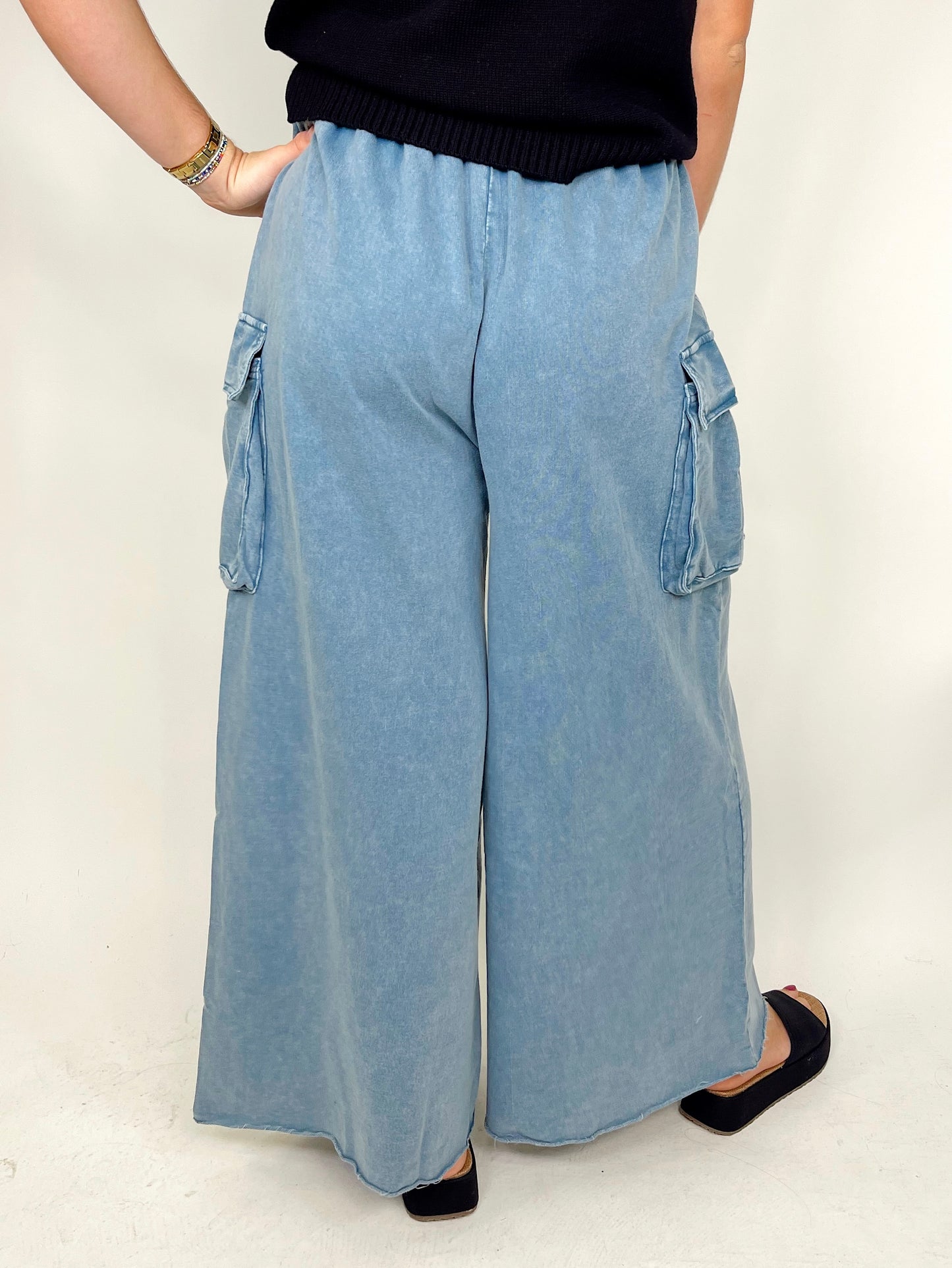 The Lizzie Bottoms-Pull On Pant-Easel-The Village Shoppe, Women’s Fashion Boutique, Shop Online and In Store - Located in Muscle Shoals, AL.