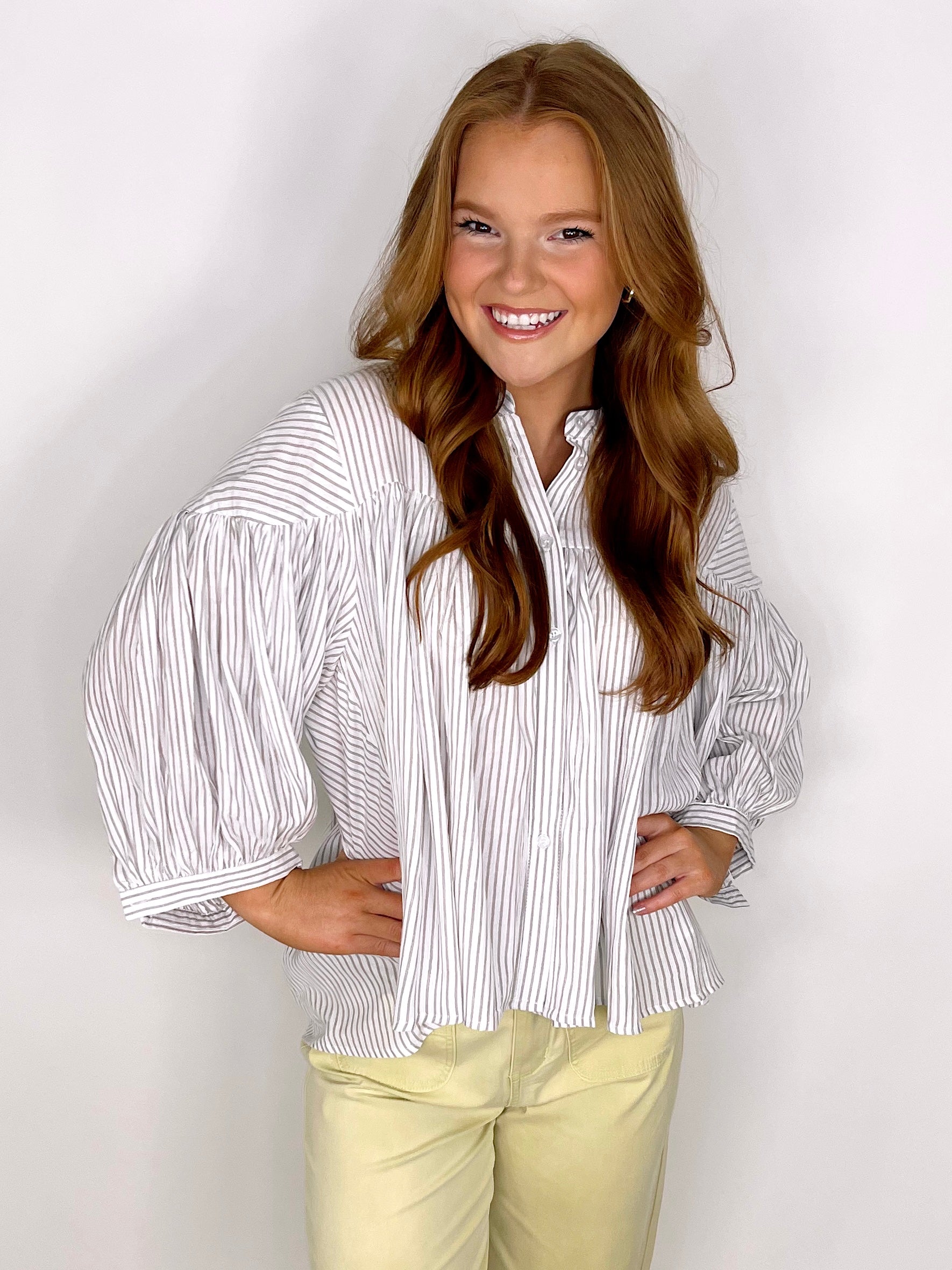 The Claire Blouse-Blouse-Anniewear-The Village Shoppe, Women’s Fashion Boutique, Shop Online and In Store - Located in Muscle Shoals, AL.