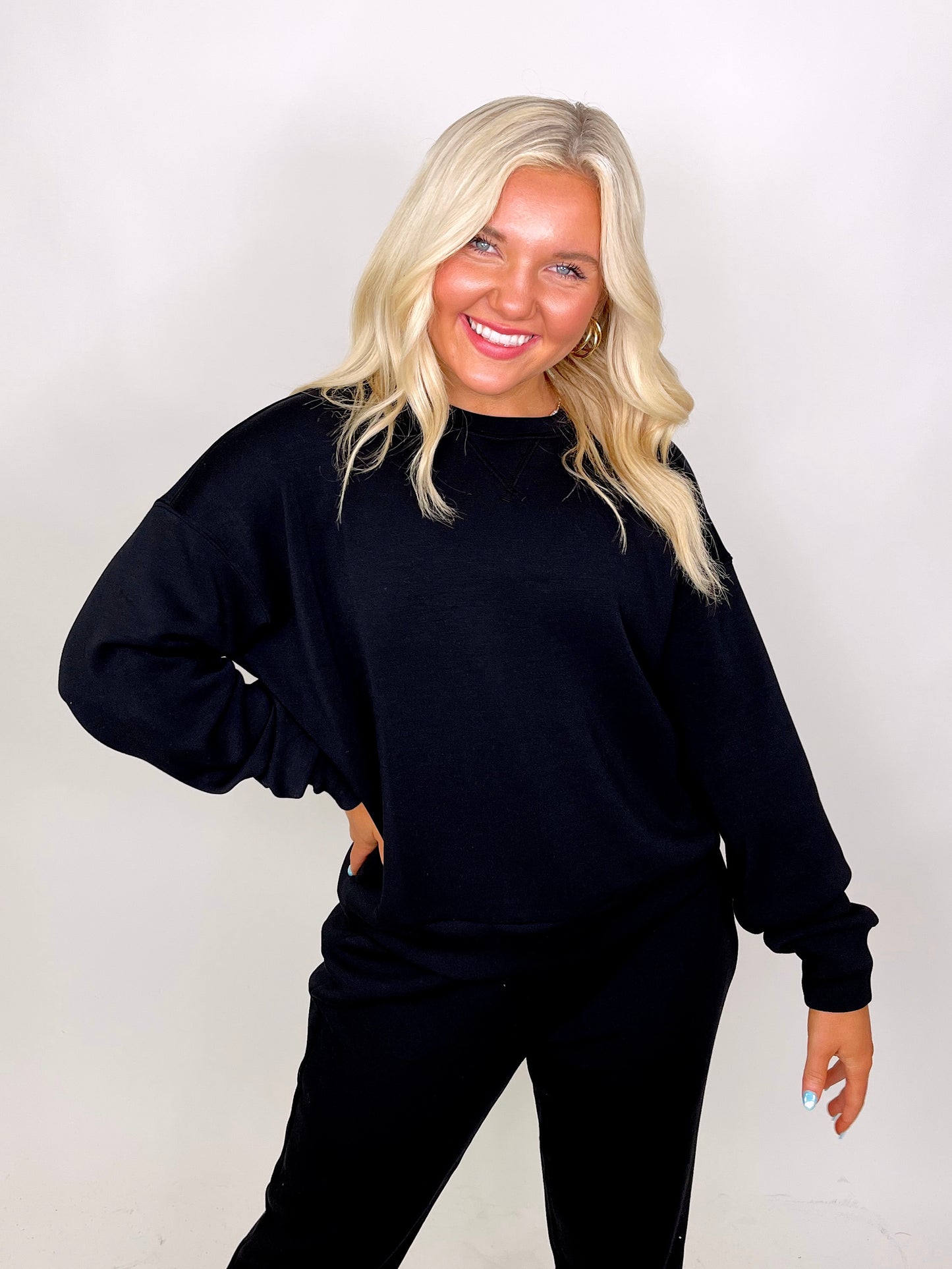 Spanx AirEssentials Crew-Long Sleeves-Spanx-The Village Shoppe, Women’s Fashion Boutique, Shop Online and In Store - Located in Muscle Shoals, AL.