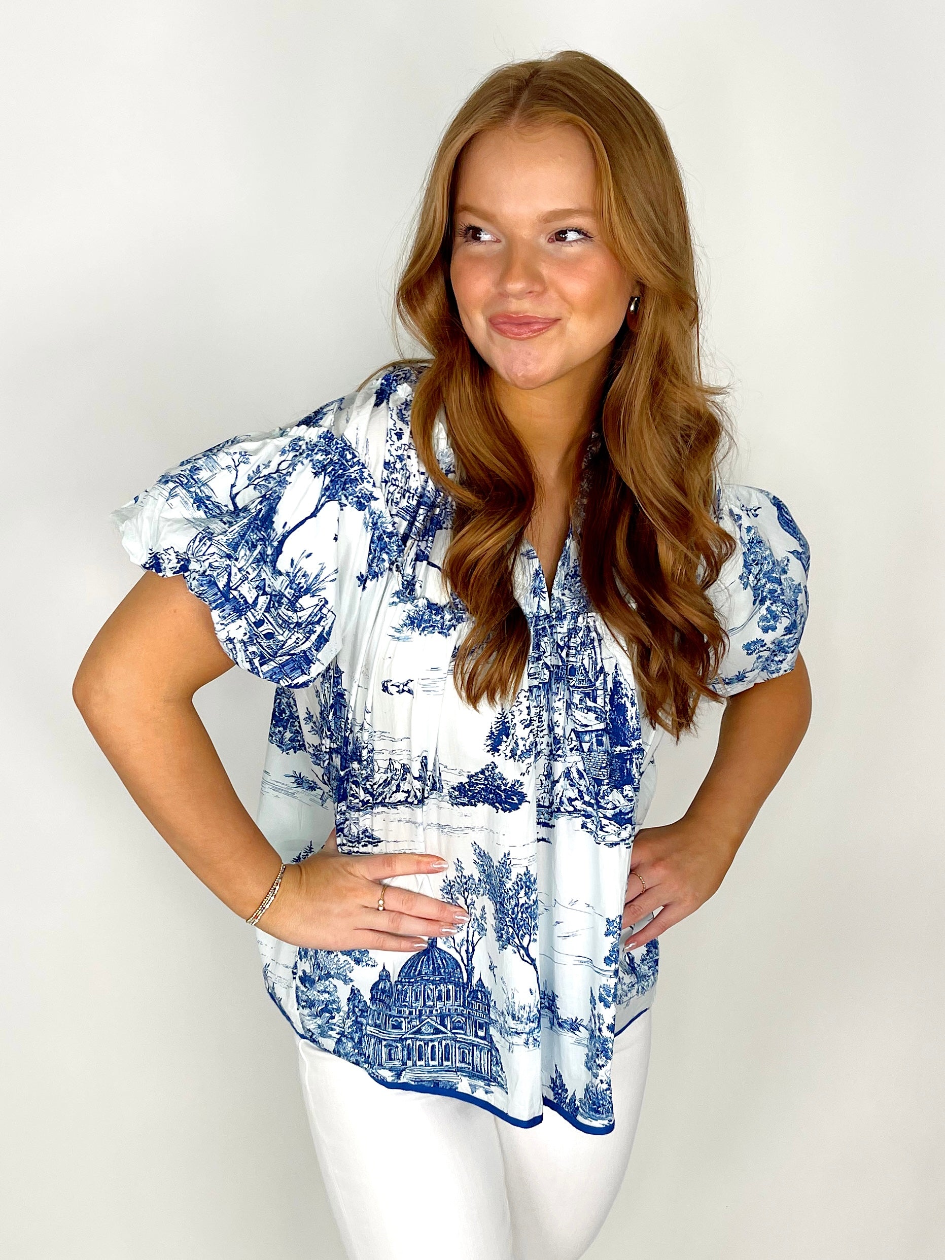The Grace Top-Blouse-Umgee-The Village Shoppe, Women’s Fashion Boutique, Shop Online and In Store - Located in Muscle Shoals, AL.