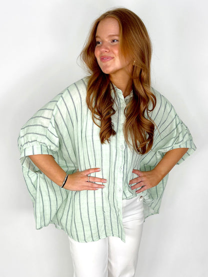 The Destin Blouse-Short Sleeves-Anniewear-The Village Shoppe, Women’s Fashion Boutique, Shop Online and In Store - Located in Muscle Shoals, AL.