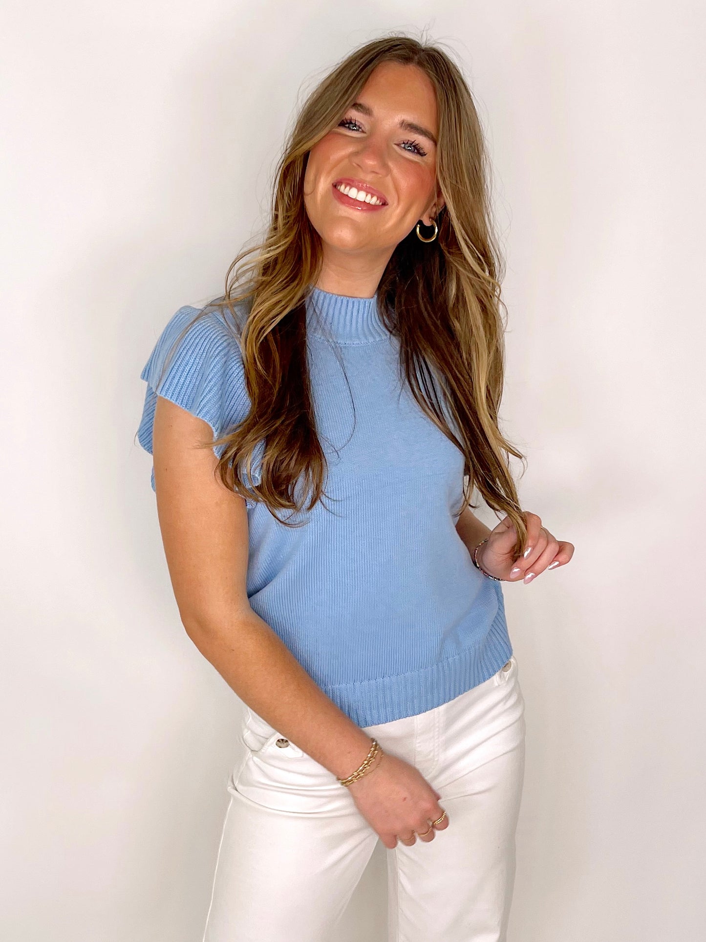 The Millie Top-Short Sleeves-Jodifl-The Village Shoppe, Women’s Fashion Boutique, Shop Online and In Store - Located in Muscle Shoals, AL.