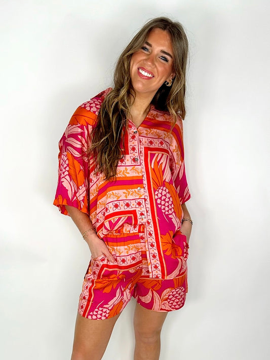 California Dreamin' Short Set-Matching Set-Olivaceous-The Village Shoppe, Women’s Fashion Boutique, Shop Online and In Store - Located in Muscle Shoals, AL.