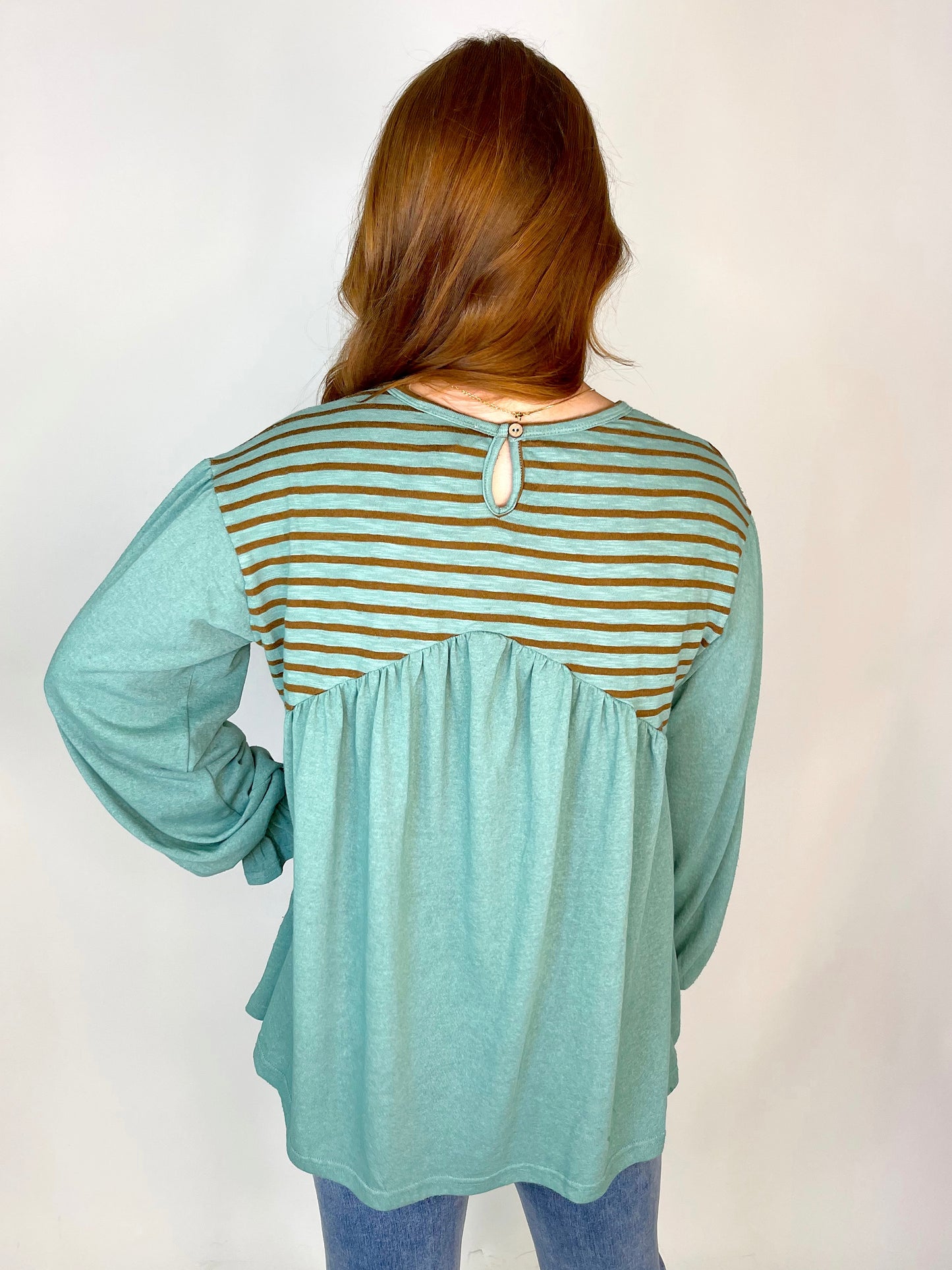 The Beth Top-Long Sleeves-Easel-The Village Shoppe, Women’s Fashion Boutique, Shop Online and In Store - Located in Muscle Shoals, AL.