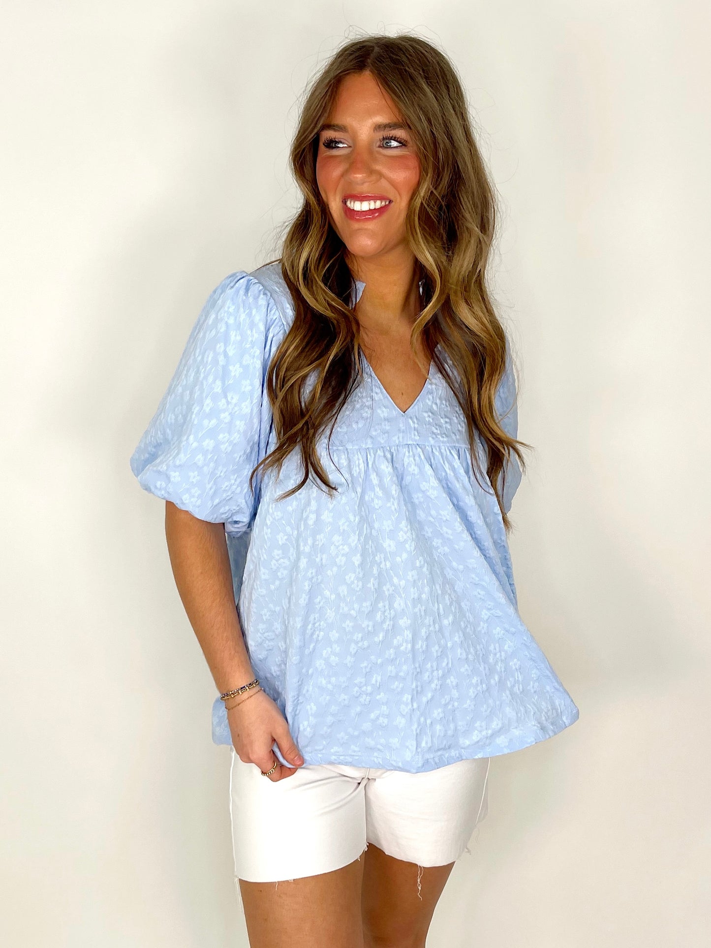 The Riley Top-Short Sleeves-Umgee-The Village Shoppe, Women’s Fashion Boutique, Shop Online and In Store - Located in Muscle Shoals, AL.