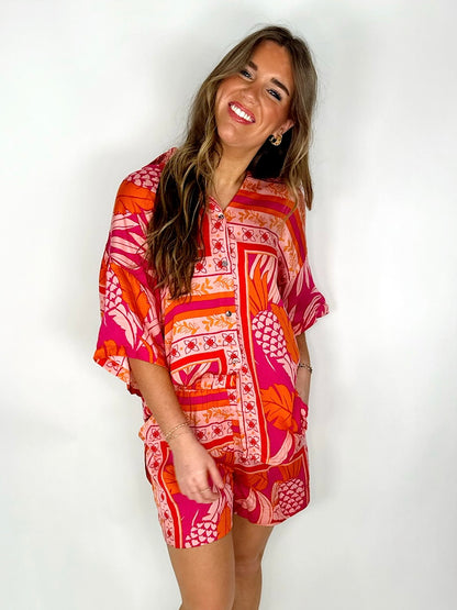 California Dreamin' Short Set-Matching Set-Olivaceous-The Village Shoppe, Women’s Fashion Boutique, Shop Online and In Store - Located in Muscle Shoals, AL.