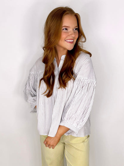 The Claire Blouse-Blouse-Anniewear-The Village Shoppe, Women’s Fashion Boutique, Shop Online and In Store - Located in Muscle Shoals, AL.