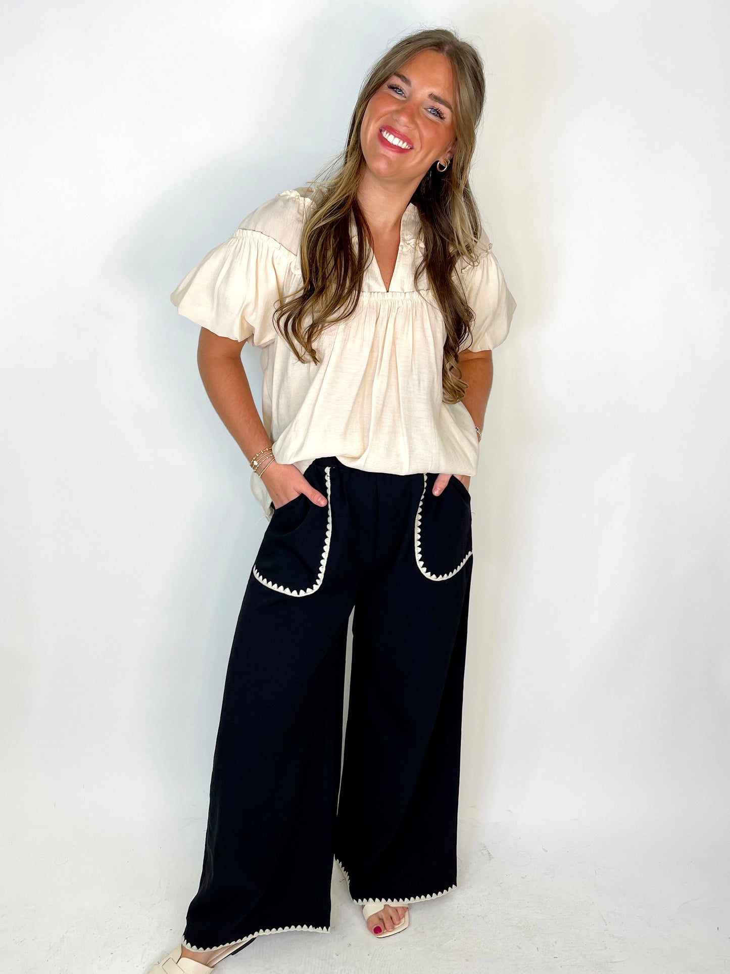 The Martha Bottoms-Pull On Pant-Entro-The Village Shoppe, Women’s Fashion Boutique, Shop Online and In Store - Located in Muscle Shoals, AL.