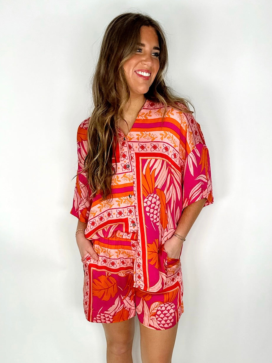 California Dreamin' Short Set-Matching Set-Olivaceous-The Village Shoppe, Women’s Fashion Boutique, Shop Online and In Store - Located in Muscle Shoals, AL.