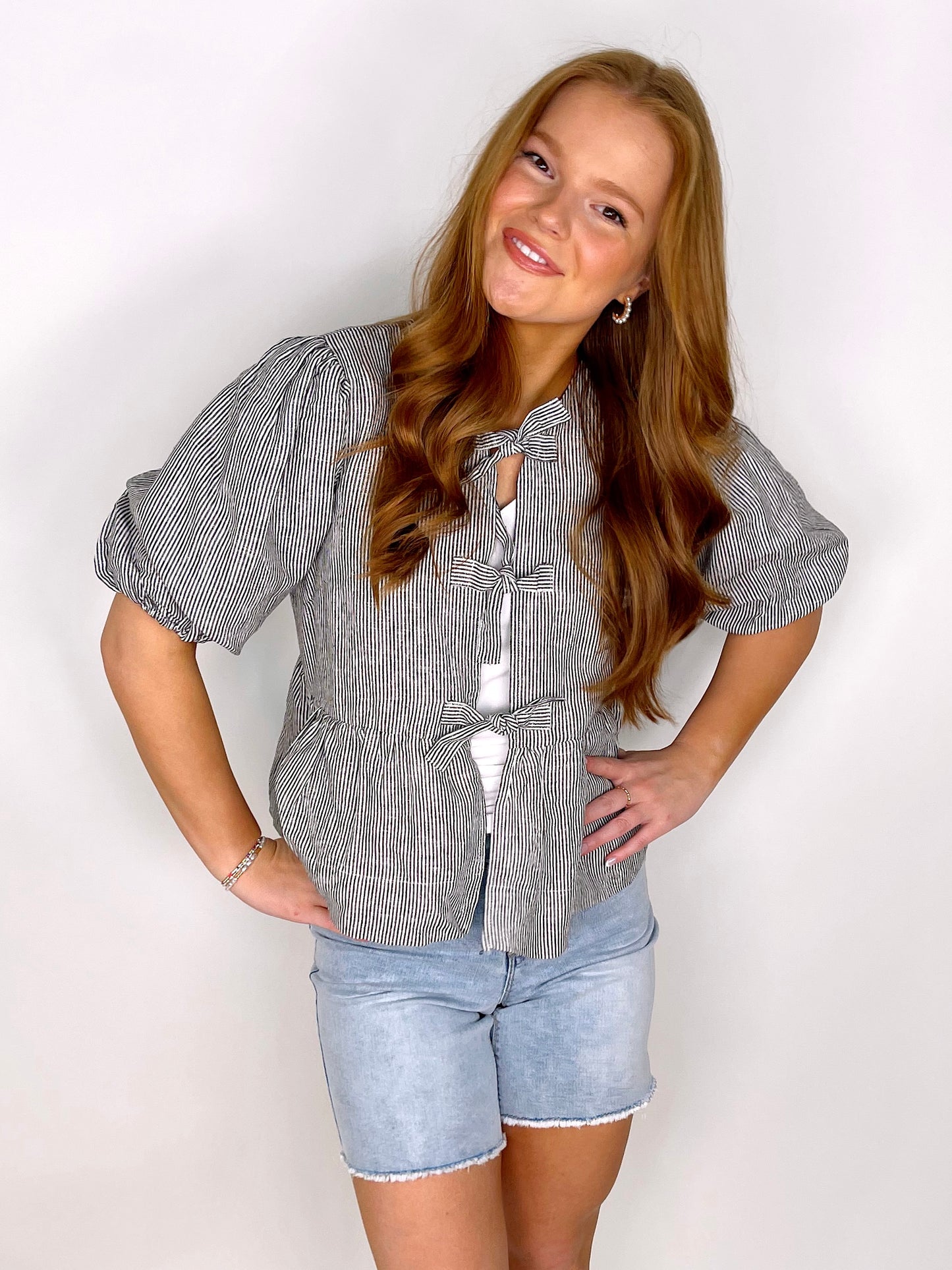 The August Top-Blouse-Olivaceous-The Village Shoppe, Women’s Fashion Boutique, Shop Online and In Store - Located in Muscle Shoals, AL.