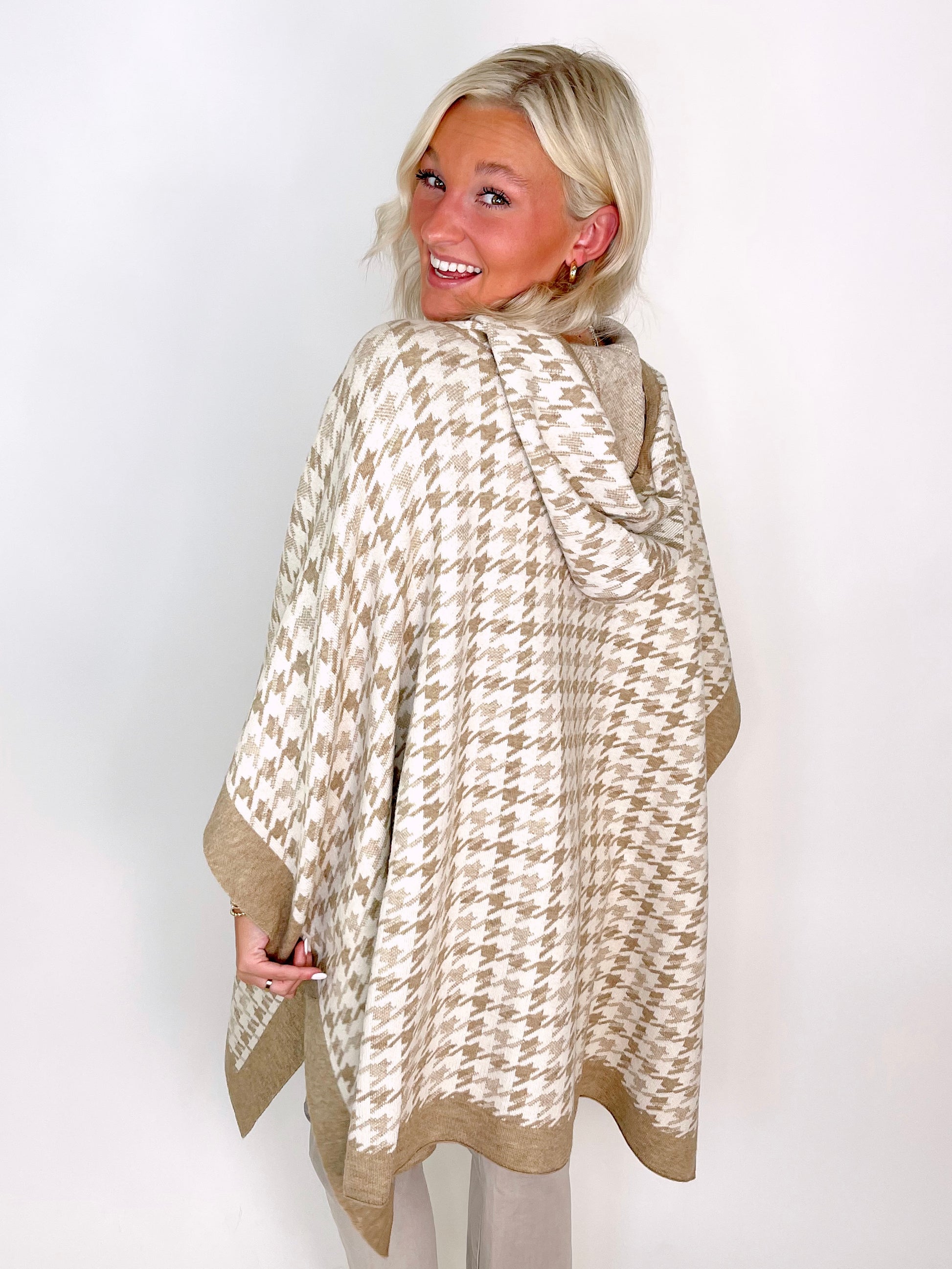 The Kasey Poncho-Poncho-Coco + Carmen-The Village Shoppe, Women’s Fashion Boutique, Shop Online and In Store - Located in Muscle Shoals, AL.