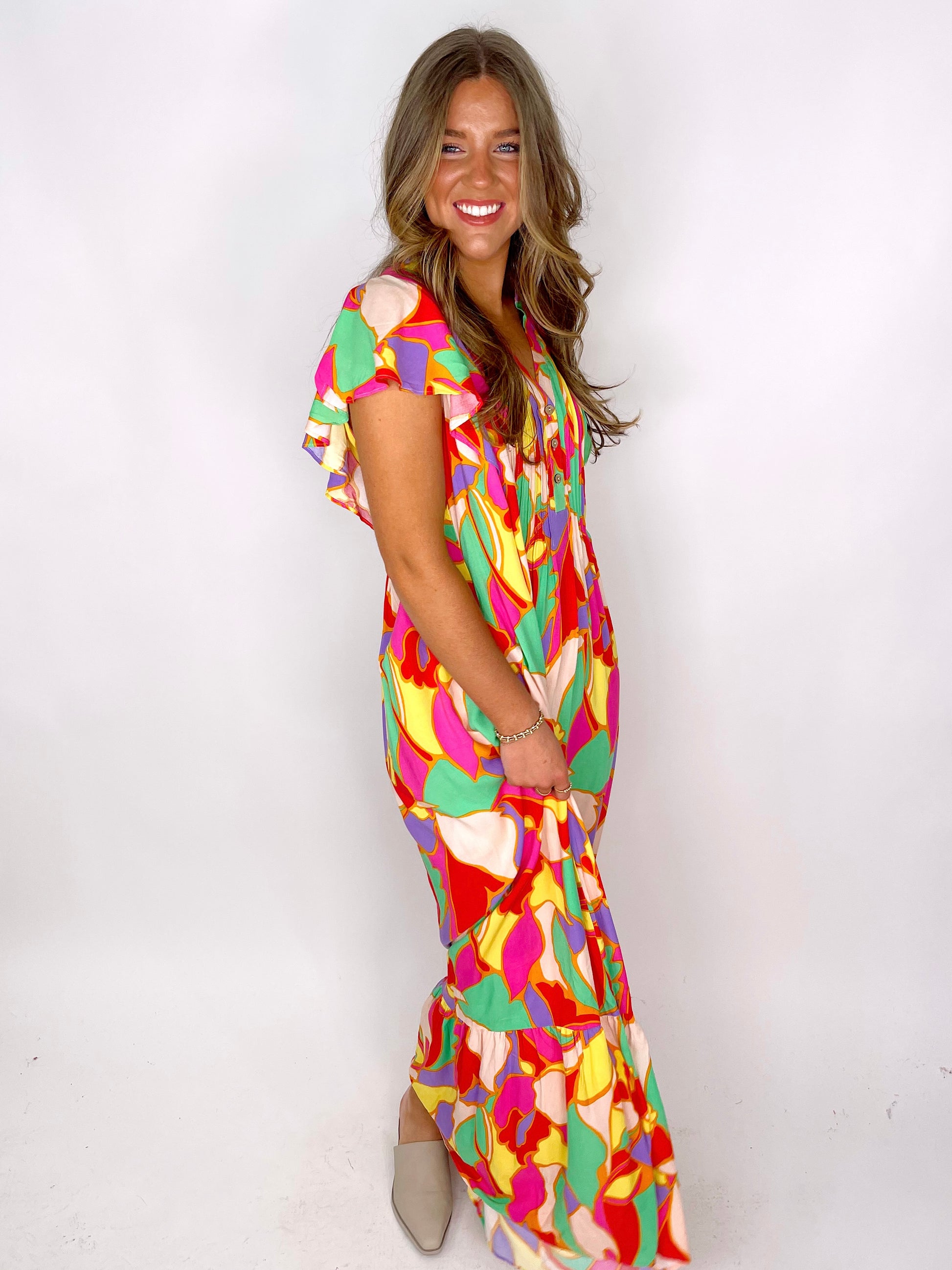 The Rosie Maxi Dress-Maxi Dress-Easel-The Village Shoppe, Women’s Fashion Boutique, Shop Online and In Store - Located in Muscle Shoals, AL.