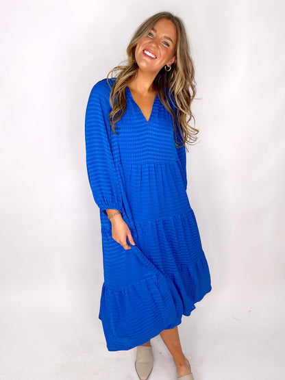 The Shannon Midi Dress-Midi Dress-Entro-The Village Shoppe, Women’s Fashion Boutique, Shop Online and In Store - Located in Muscle Shoals, AL.