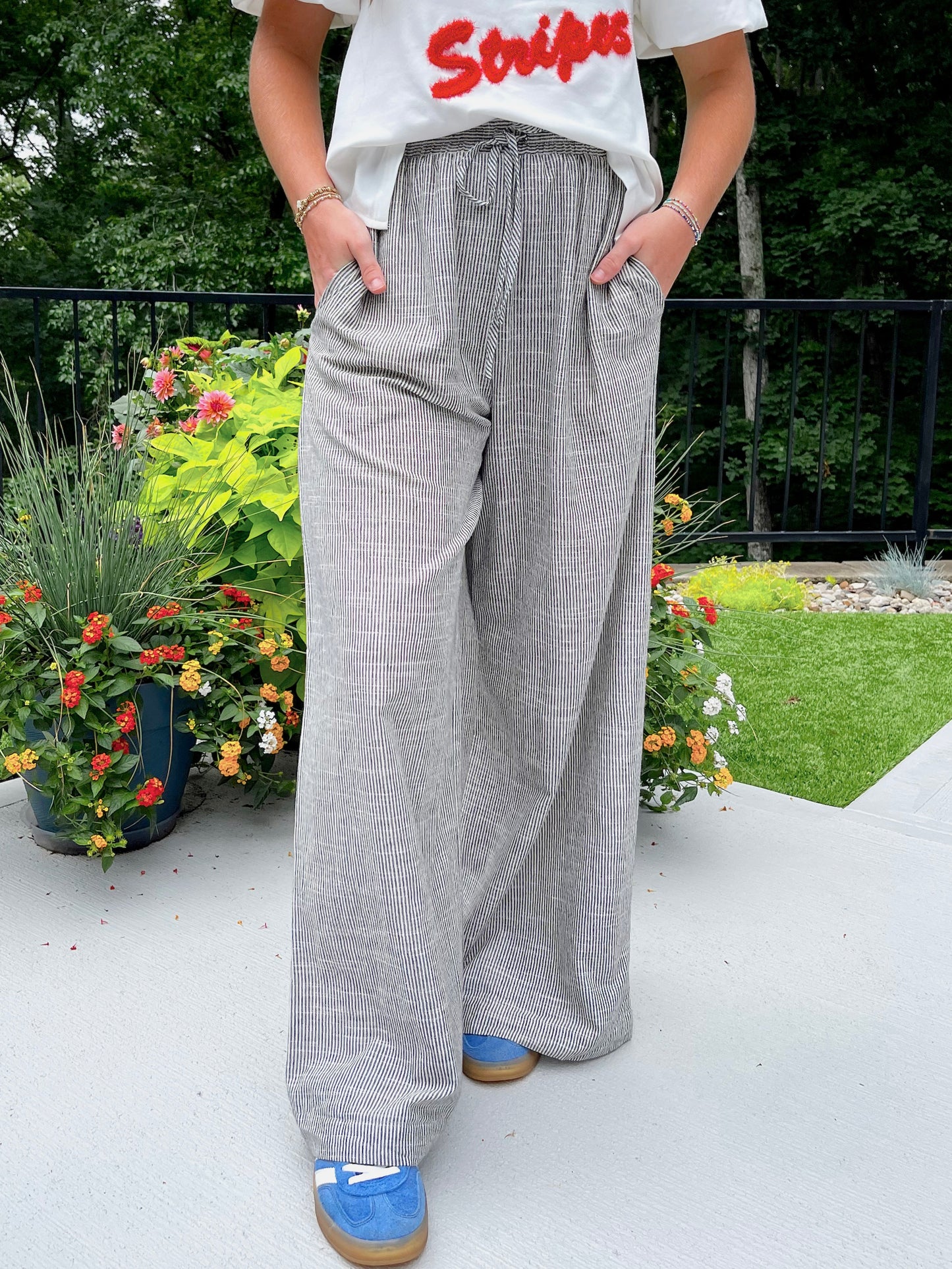 The Reann Bottoms-Pull On Pant-Mustard Seed-The Village Shoppe, Women’s Fashion Boutique, Shop Online and In Store - Located in Muscle Shoals, AL.