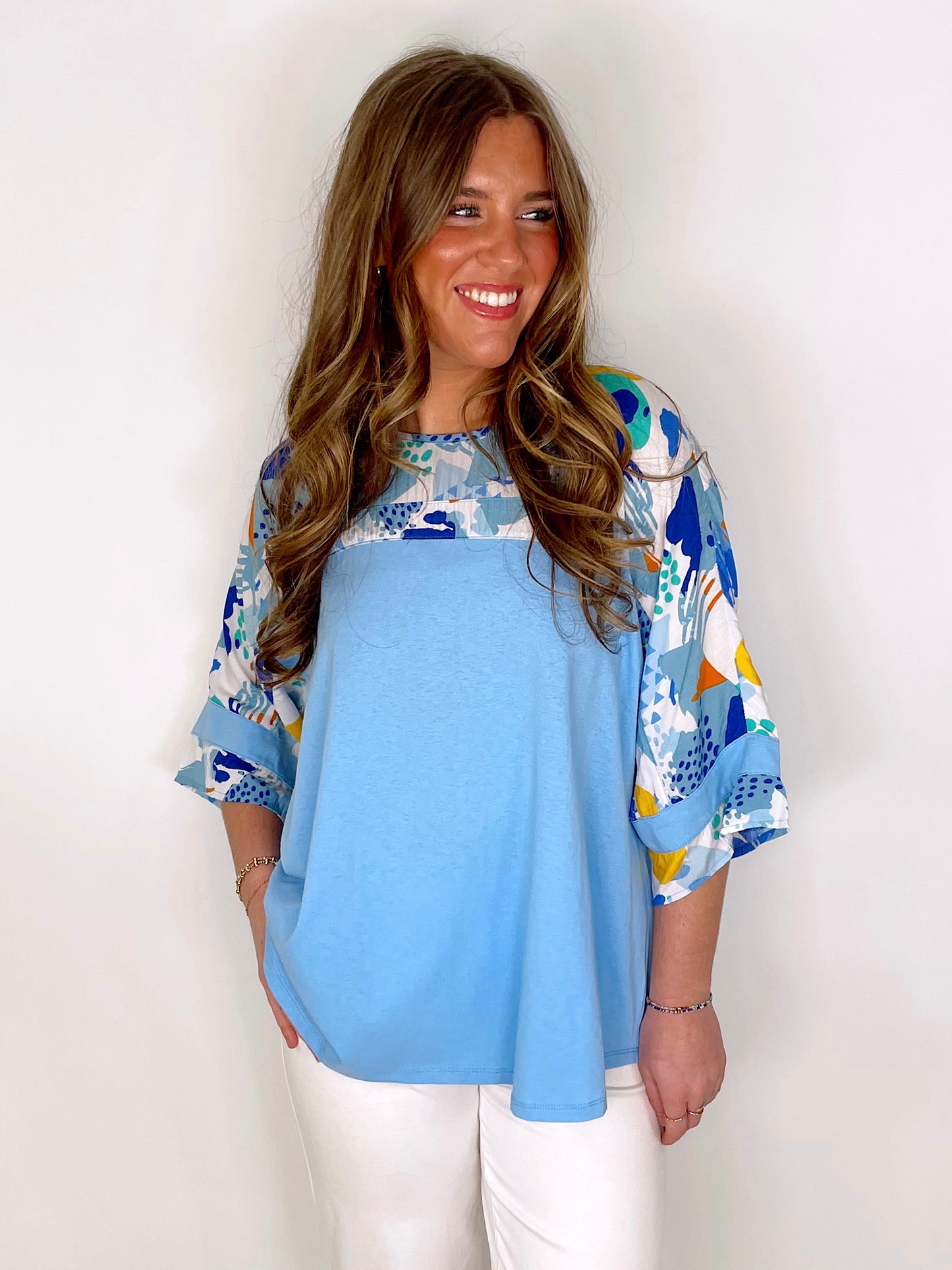 The Maui Top-Short Sleeves-Easel-The Village Shoppe, Women’s Fashion Boutique, Shop Online and In Store - Located in Muscle Shoals, AL.