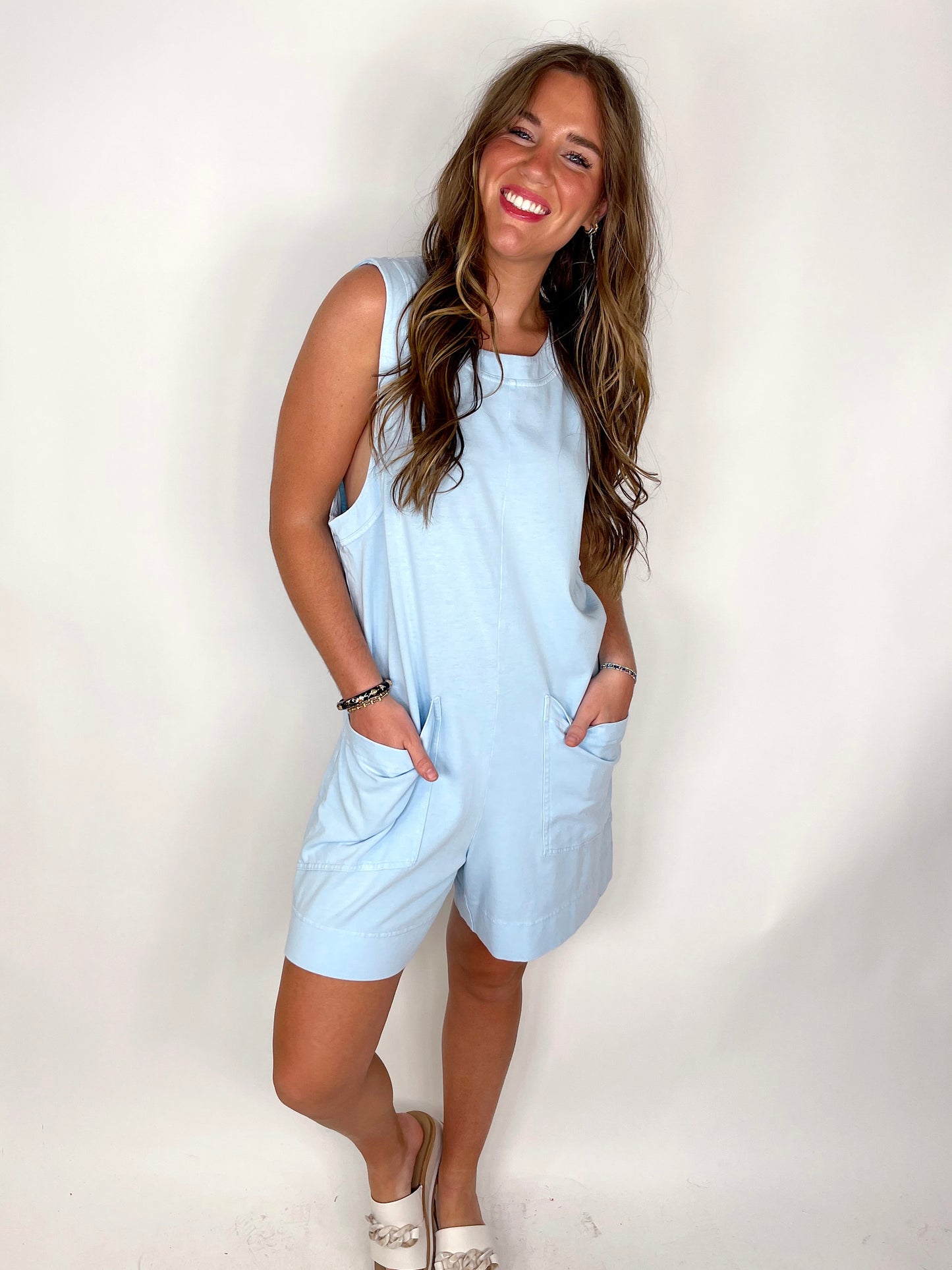 The Albany Romper-Romper-Rae Mode-The Village Shoppe, Women’s Fashion Boutique, Shop Online and In Store - Located in Muscle Shoals, AL.