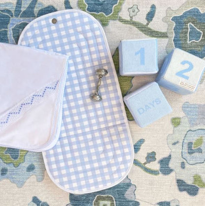 T.B.B.C. X Pluie Pret Changing Clutch - Buckhead Blue Gingham-Changing Pad-The Beaufort Bonnet Company-The Village Shoppe, Women’s Fashion Boutique, Shop Online and In Store - Located in Muscle Shoals, AL.