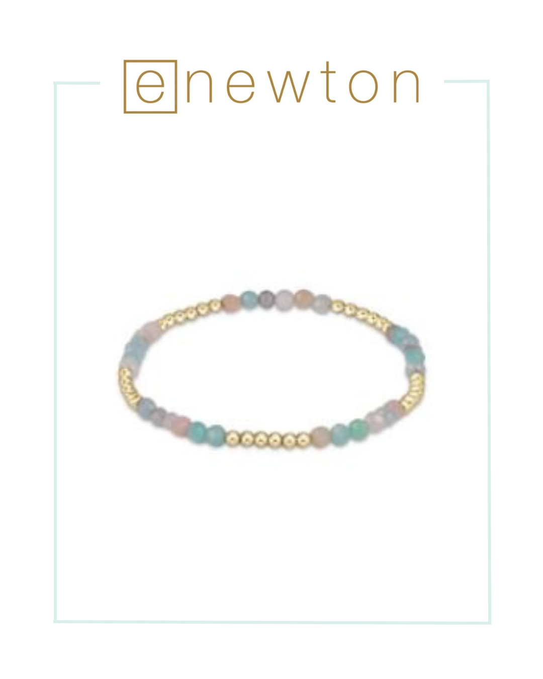 E Newton Blissful Pattern 2.5mm Bead Bracelet - Hot Mess-Bracelets-ENEWTON-The Village Shoppe, Women’s Fashion Boutique, Shop Online and In Store - Located in Muscle Shoals, AL.