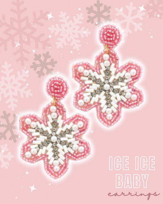 Ice Ice Baby Earrings-Seed Beed Earring-Golden Stella-The Village Shoppe, Women’s Fashion Boutique, Shop Online and In Store - Located in Muscle Shoals, AL.