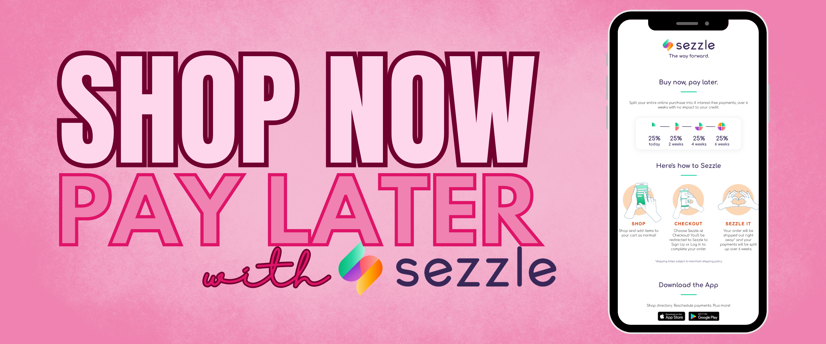 Shop Now, Pay Later with Sezzle | The Village Shoppe | Women’s Fashion Boutique, Located in Muscle Shoals, AL