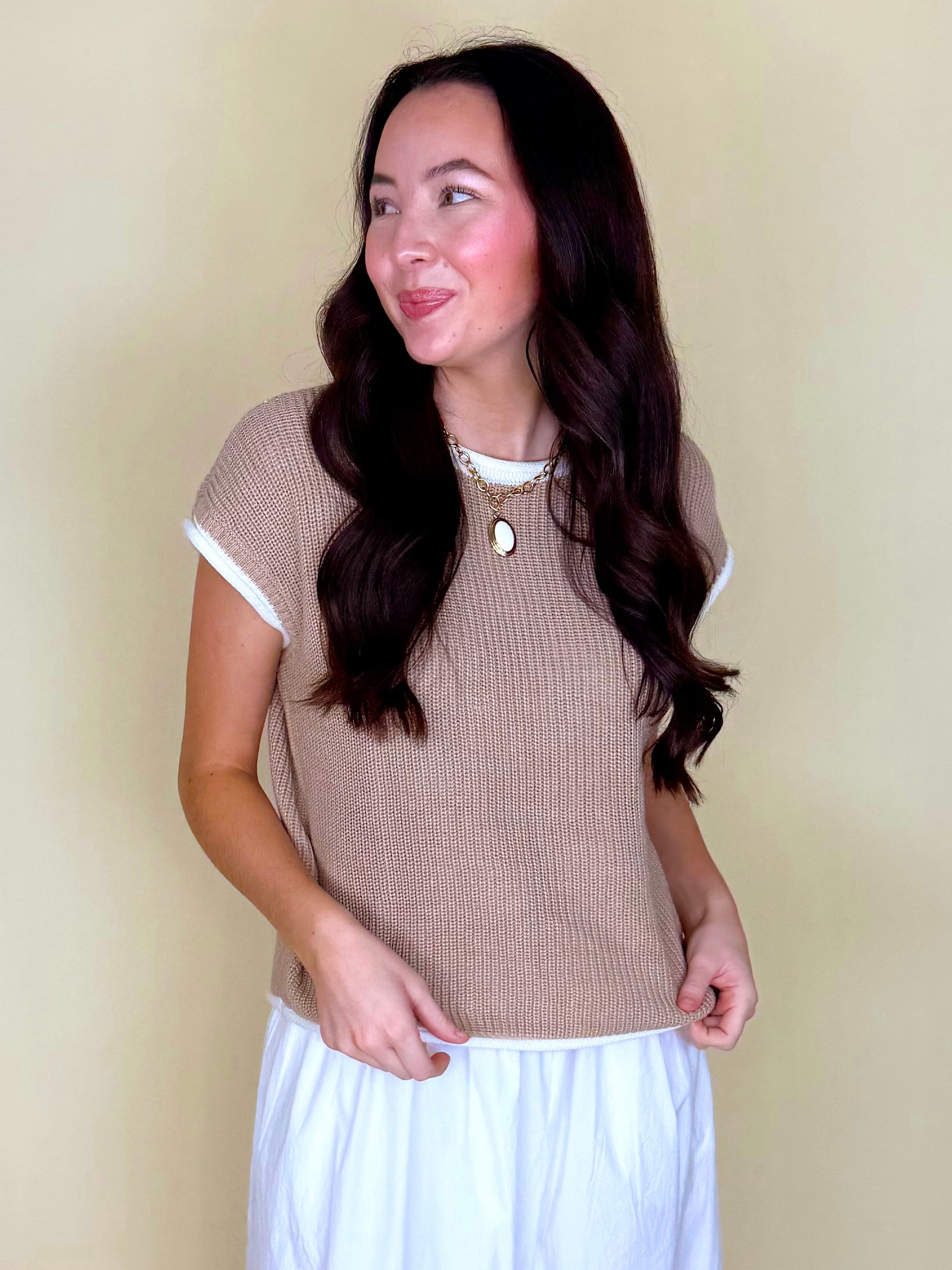 Bluebell Sweater Tee-Short Sleeves-Wishlist-The Village Shoppe, Women’s Fashion Boutique, Shop Online and In Store - Located in Muscle Shoals, AL.