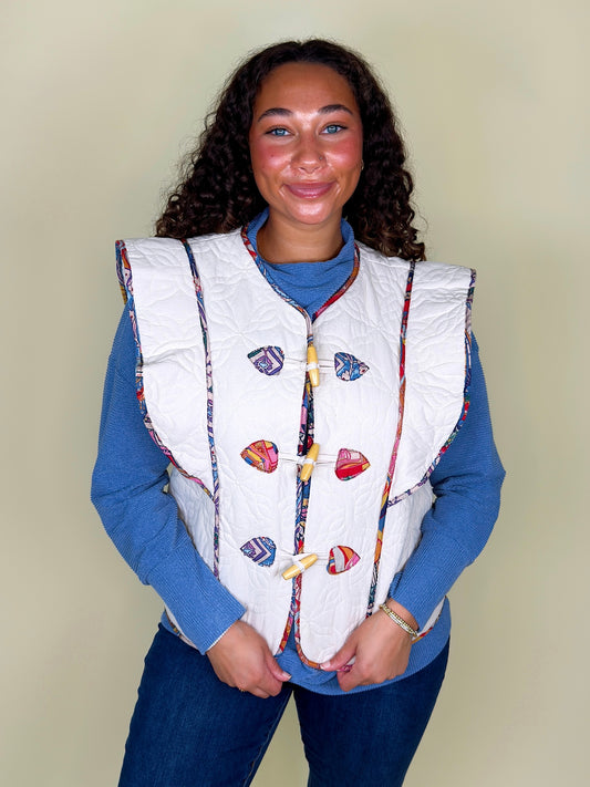 The Hampton Vest-Vest-&merci-The Village Shoppe, Women’s Fashion Boutique, Shop Online and In Store - Located in Muscle Shoals, AL.