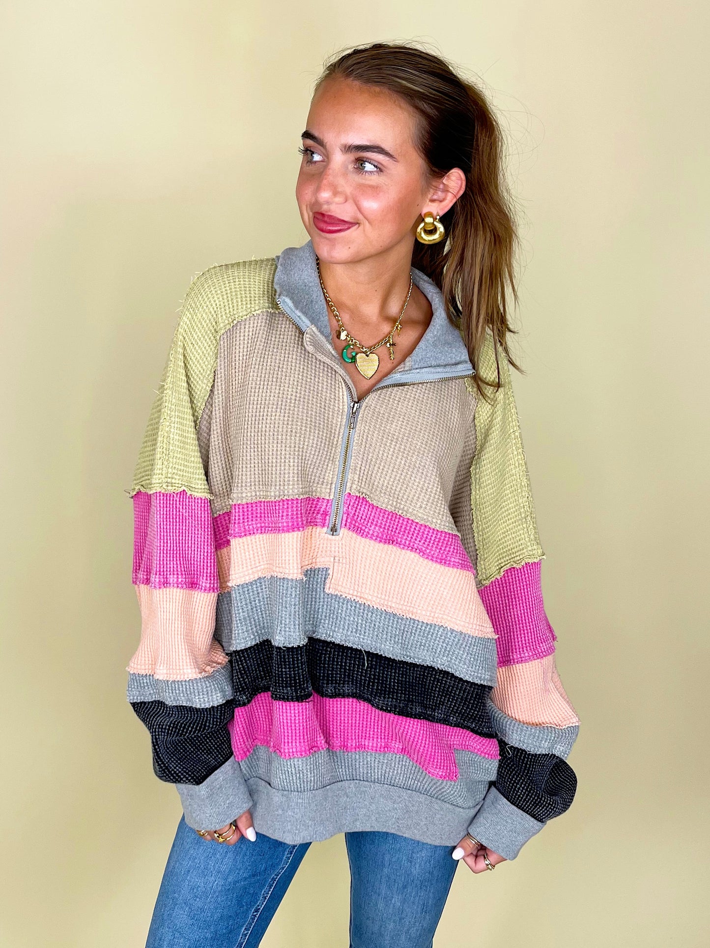 The Annabelle Pullover-Pullover-Oli & Hali-The Village Shoppe, Women’s Fashion Boutique, Shop Online and In Store - Located in Muscle Shoals, AL.