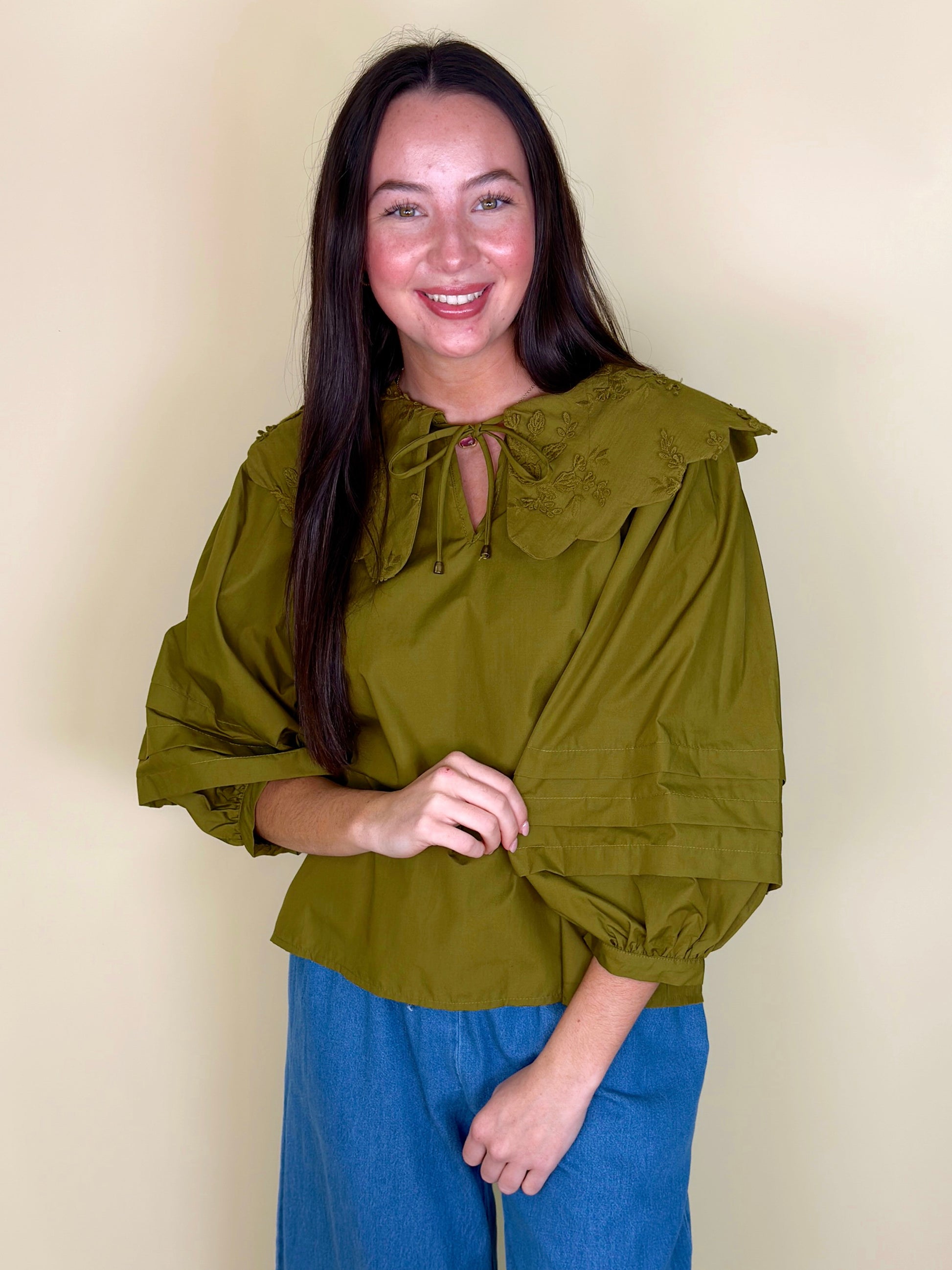 The Turner Top-Blouse-Entro-The Village Shoppe, Women’s Fashion Boutique, Shop Online and In Store - Located in Muscle Shoals, AL.