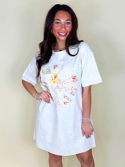 You Are My Sunshine Dress-T-Shirt Dress-Easel-The Village Shoppe, Women’s Fashion Boutique, Shop Online and In Store - Located in Muscle Shoals, AL.