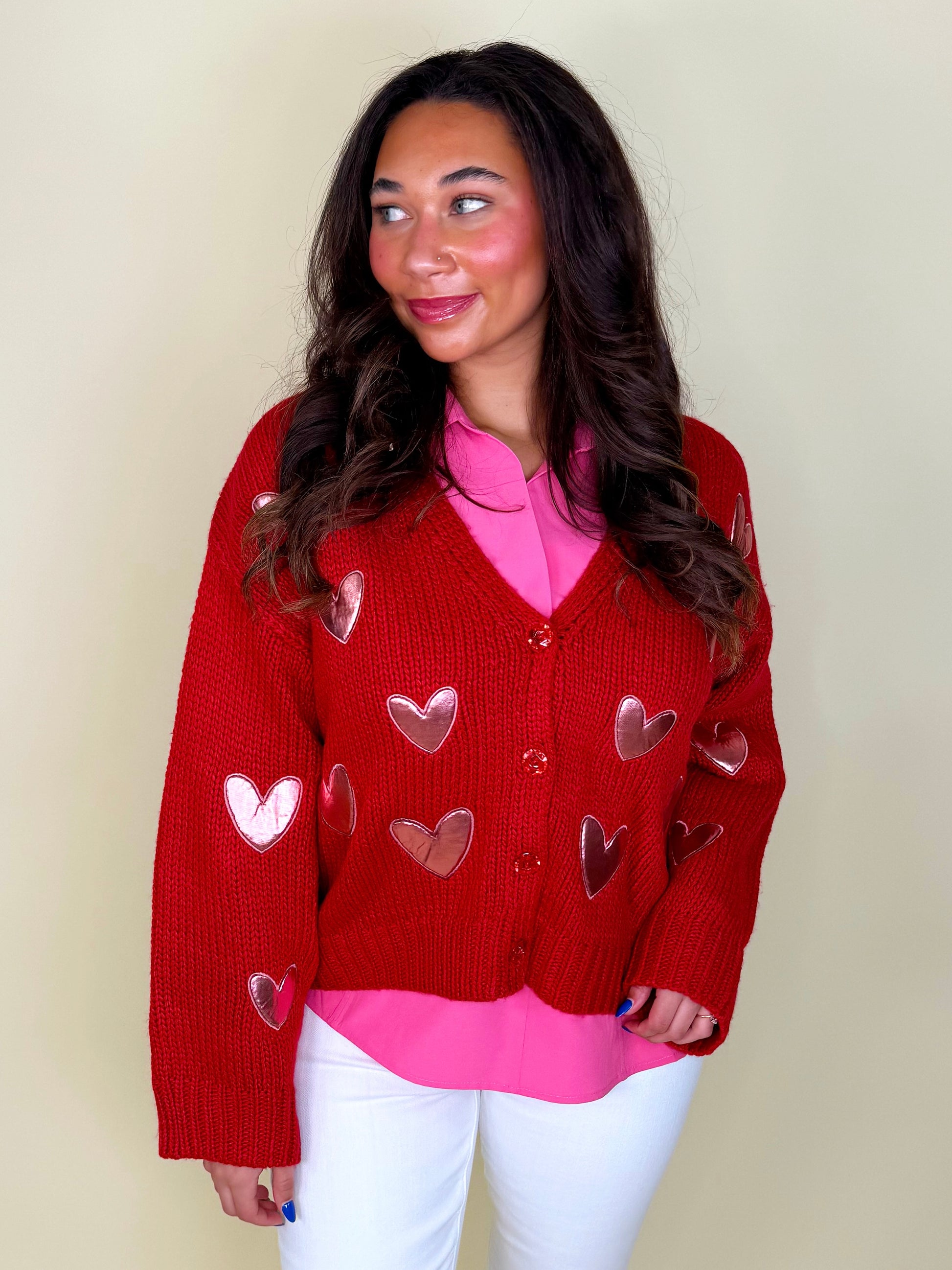 Heart Felt Cardigan | Ivy Jane-Cardigans-Ivy Jane-The Village Shoppe, Women’s Fashion Boutique, Shop Online and In Store - Located in Muscle Shoals, AL.