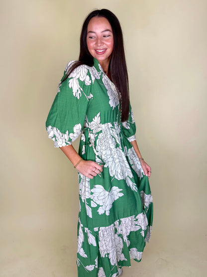 The Autumn Midi Dress-Midi Dress-Entro-The Village Shoppe, Women’s Fashion Boutique, Shop Online and In Store - Located in Muscle Shoals, AL.