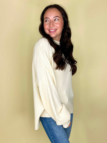 The Riley Sweater-Sweaters-Easel-The Village Shoppe, Women’s Fashion Boutique, Shop Online and In Store - Located in Muscle Shoals, AL.