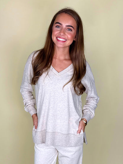 Modern V-Neck Weekender | Z Supply-Long Sleeves-Z Supply-The Village Shoppe, Women’s Fashion Boutique, Shop Online and In Store - Located in Muscle Shoals, AL.