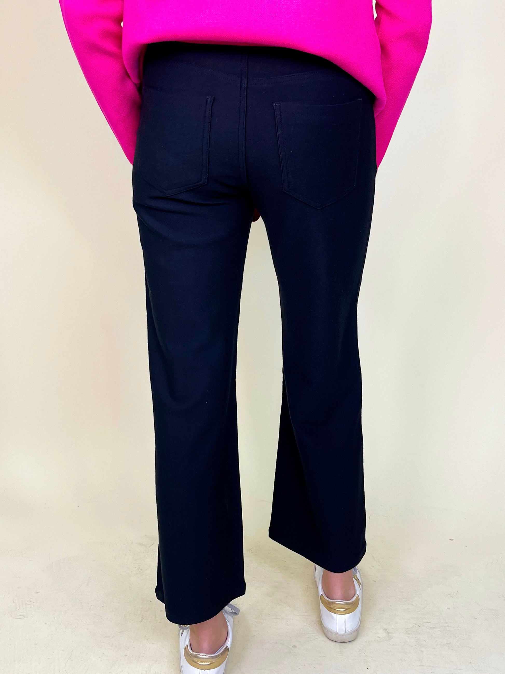 The Leah Ponte Wide Leg Jeans | Ethyl-Pull On Pant-Ethyl-The Village Shoppe, Women’s Fashion Boutique, Shop Online and In Store - Located in Muscle Shoals, AL.