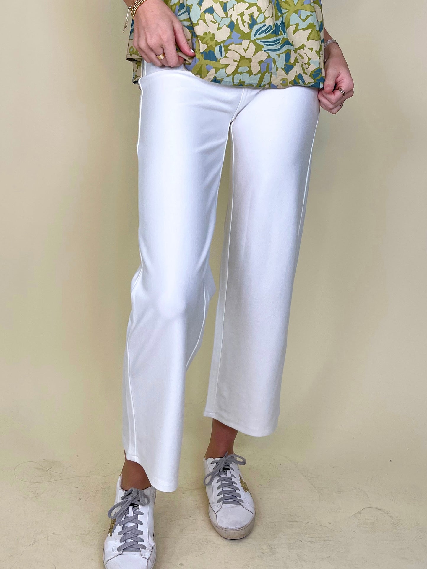 The Leah Ponte Wide Leg Jeans | Ethyl-Pull On Pant-Ethyl-The Village Shoppe, Women’s Fashion Boutique, Shop Online and In Store - Located in Muscle Shoals, AL.