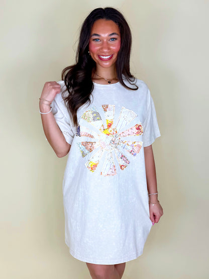 You Are My Sunshine Dress-T-Shirt Dress-Easel-The Village Shoppe, Women’s Fashion Boutique, Shop Online and In Store - Located in Muscle Shoals, AL.