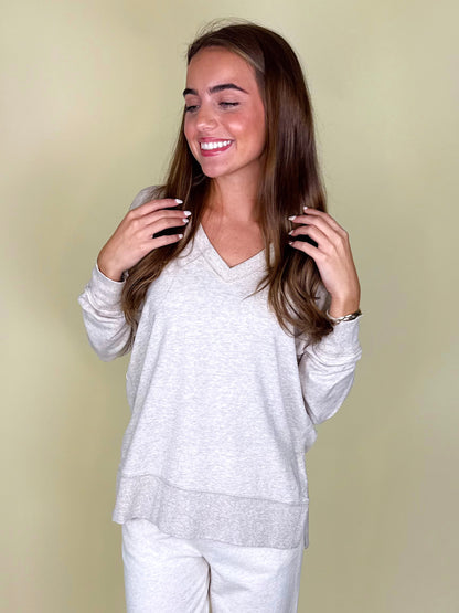 Modern V-Neck Weekender | Z Supply-Long Sleeves-Z Supply-The Village Shoppe, Women’s Fashion Boutique, Shop Online and In Store - Located in Muscle Shoals, AL.