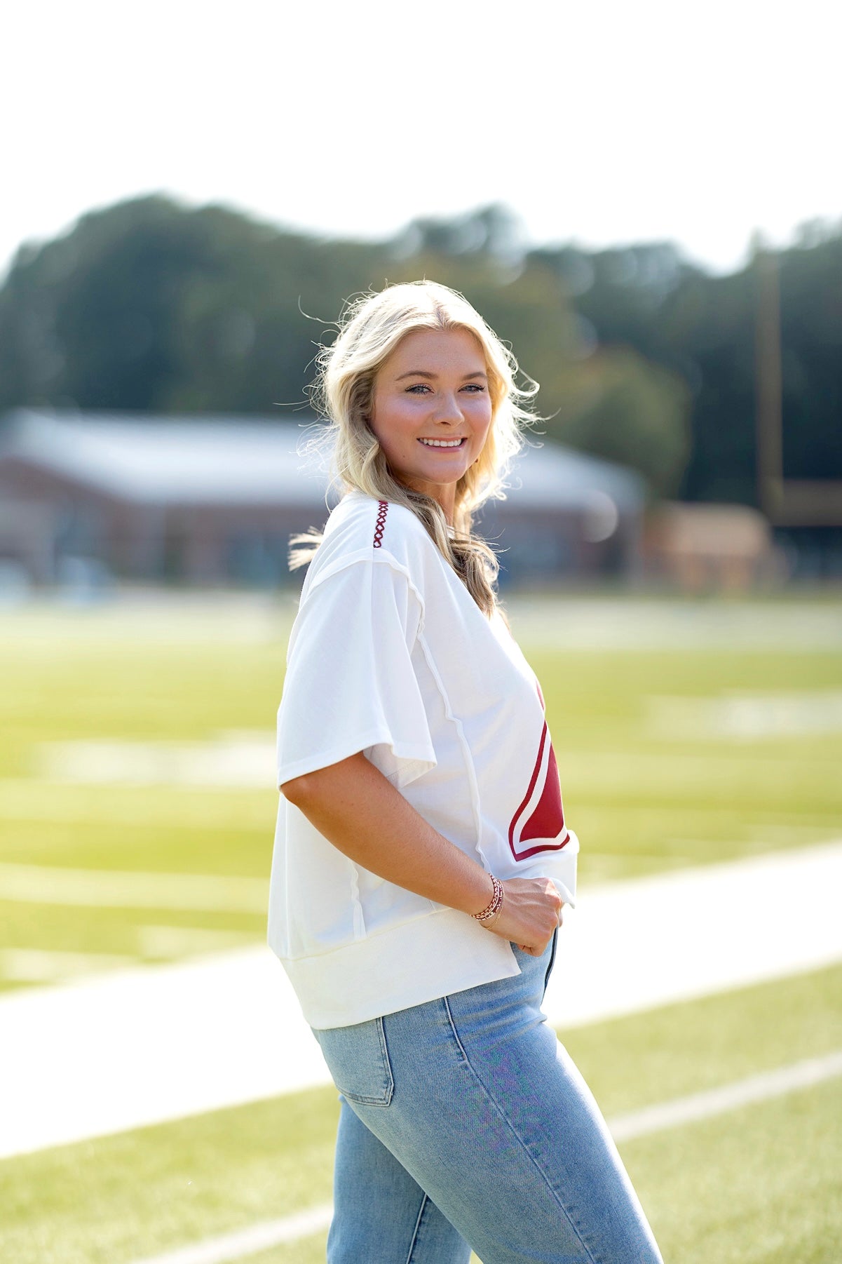 Meet Me at Bryant Denny Tee-Short Sleeves-Oddi-The Village Shoppe, Women’s Fashion Boutique, Shop Online and In Store - Located in Muscle Shoals, AL.