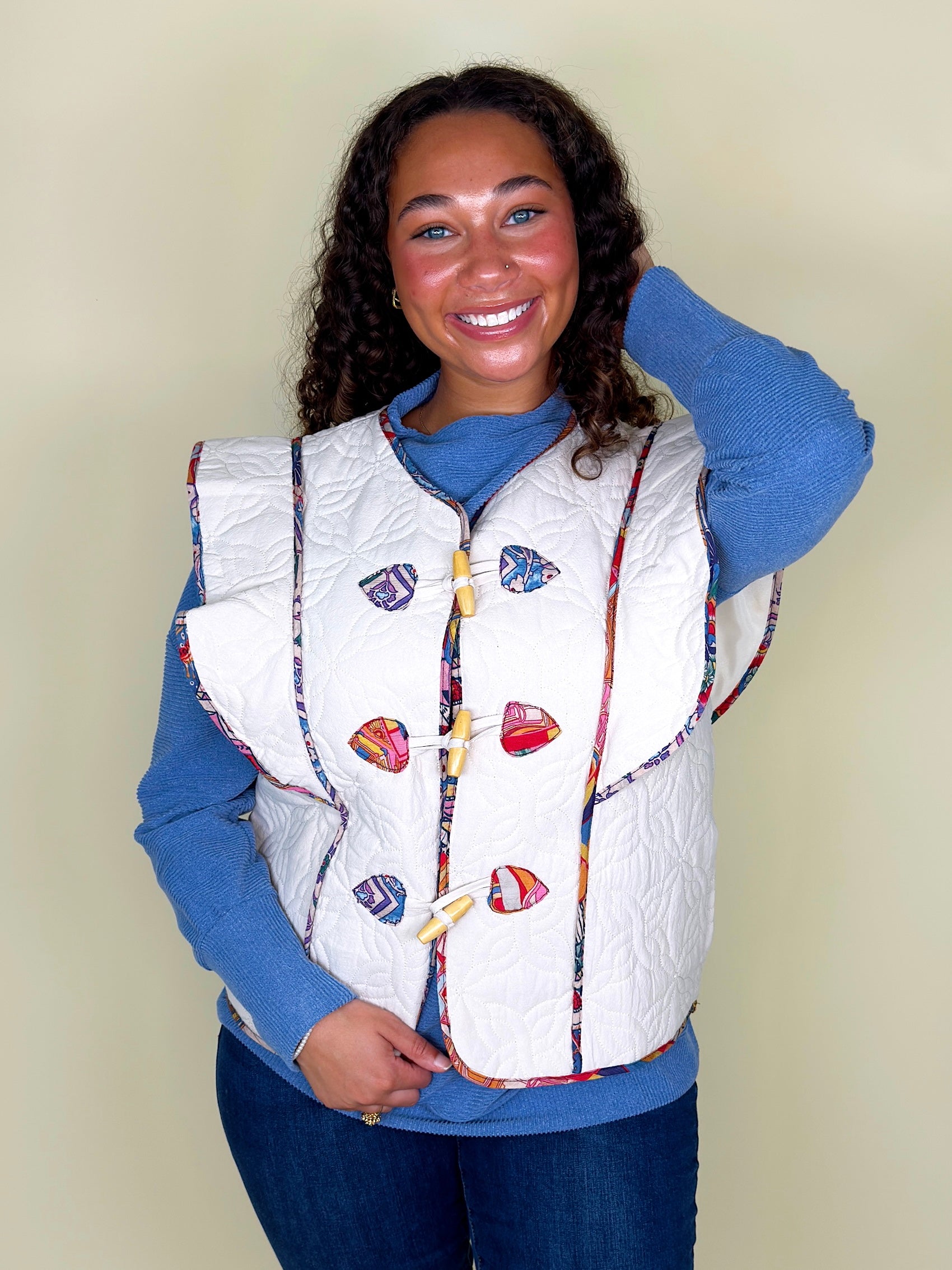 The Hampton Vest-Vest-&merci-The Village Shoppe, Women’s Fashion Boutique, Shop Online and In Store - Located in Muscle Shoals, AL.