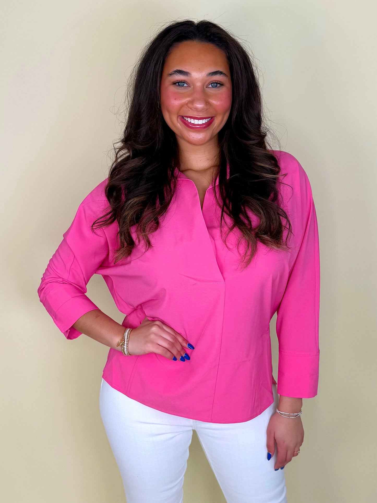 The Elena Blouse | Joseph Ribkoff-3/4 Sleeves-Joseph Ribkoff-The Village Shoppe, Women’s Fashion Boutique, Shop Online and In Store - Located in Muscle Shoals, AL.