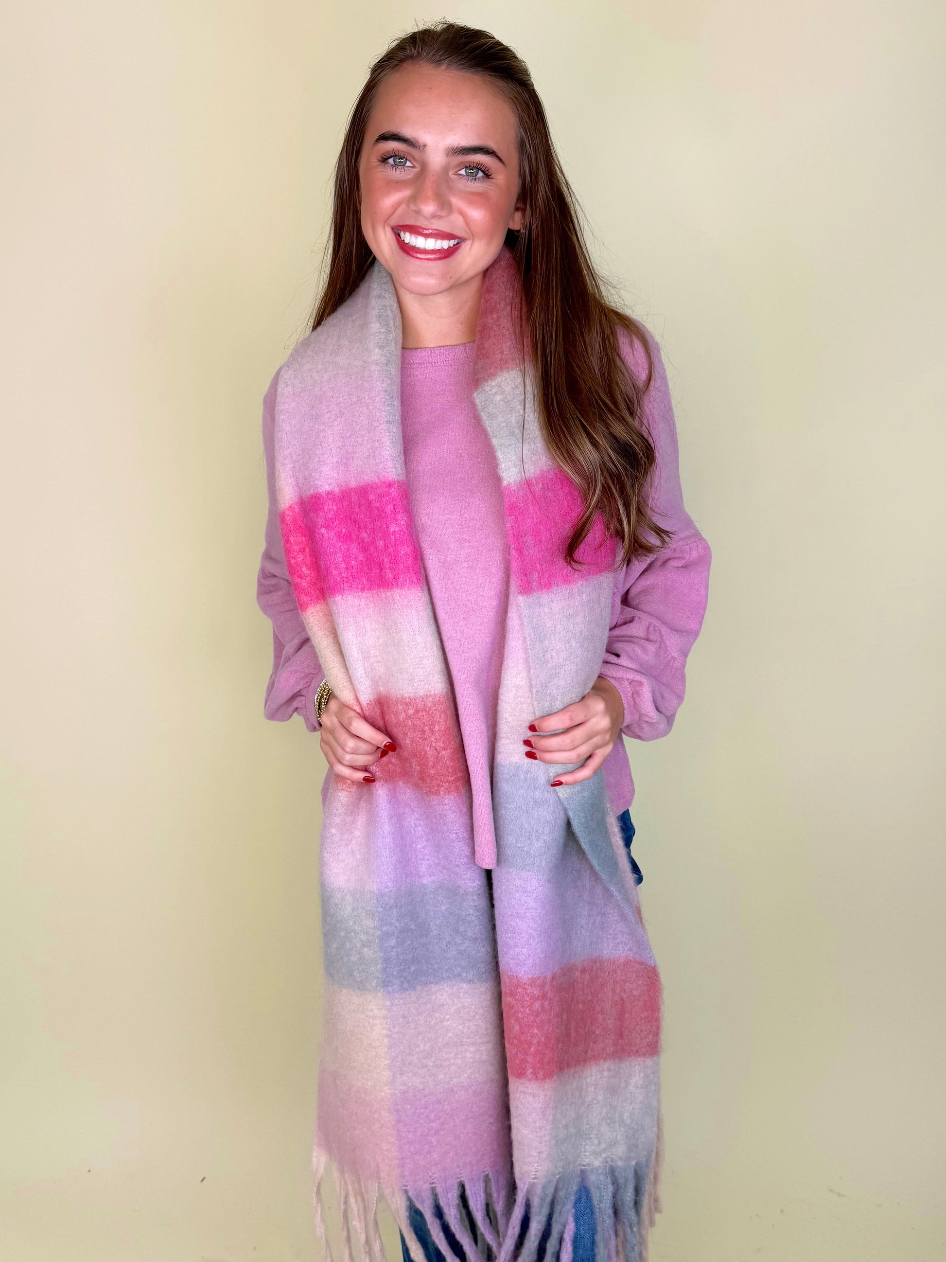 The Fallon Oversized Scarf-Scarf-Leto Accessories-The Village Shoppe, Women’s Fashion Boutique, Shop Online and In Store - Located in Muscle Shoals, AL.