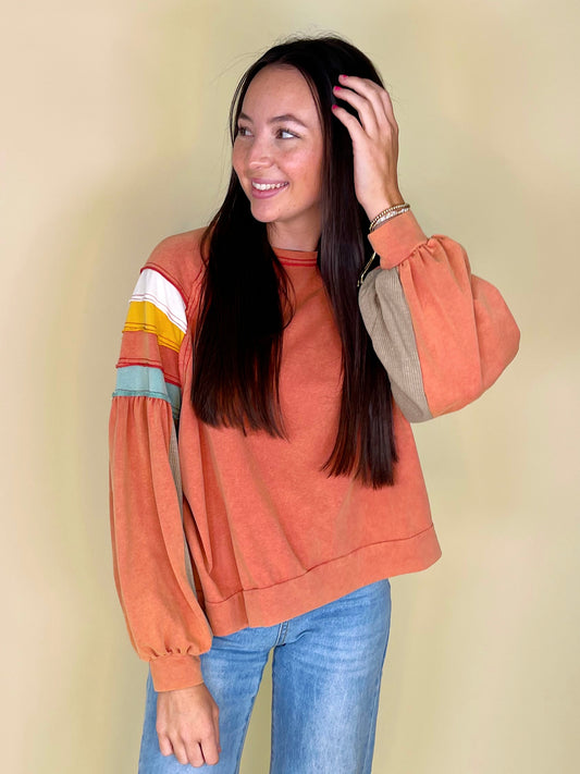 The Molly Top-Pullover-Easel-The Village Shoppe, Women’s Fashion Boutique, Shop Online and In Store - Located in Muscle Shoals, AL.