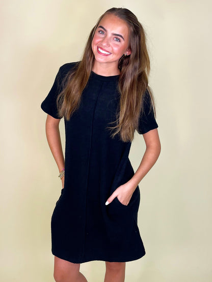 The Maddie T-Shirt Dress-T-Shirt Dress-Blu Ivy-The Village Shoppe, Women’s Fashion Boutique, Shop Online and In Store - Located in Muscle Shoals, AL.