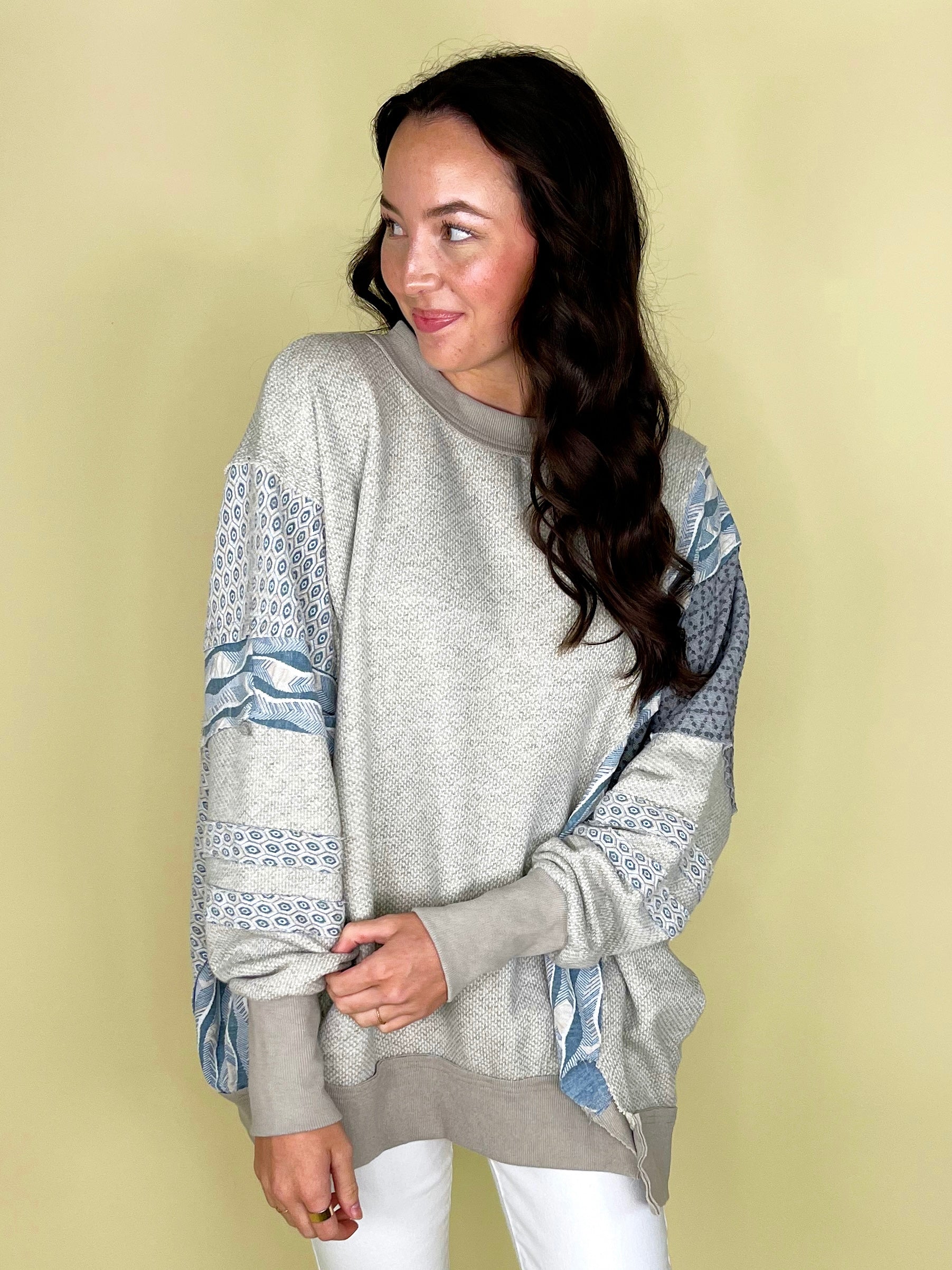 The Miller Pullover-Pullover-Oli & Hali-The Village Shoppe, Women’s Fashion Boutique, Shop Online and In Store - Located in Muscle Shoals, AL.