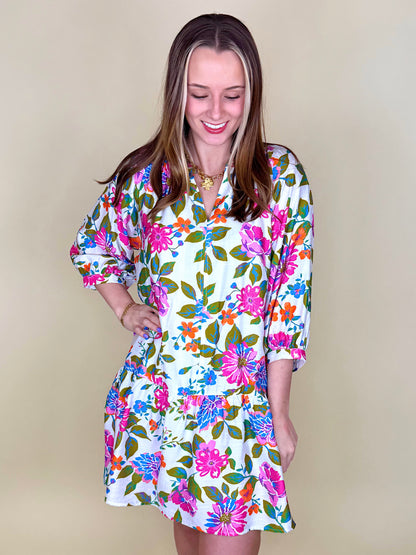 The Jane Dress-Mini Dress-THML-The Village Shoppe, Women’s Fashion Boutique, Shop Online and In Store - Located in Muscle Shoals, AL.