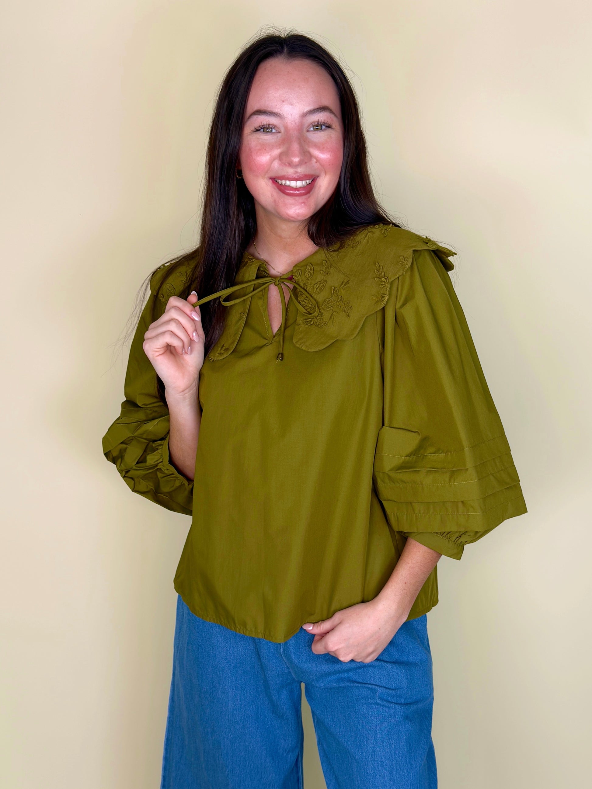 The Turner Top-Blouse-Entro-The Village Shoppe, Women’s Fashion Boutique, Shop Online and In Store - Located in Muscle Shoals, AL.