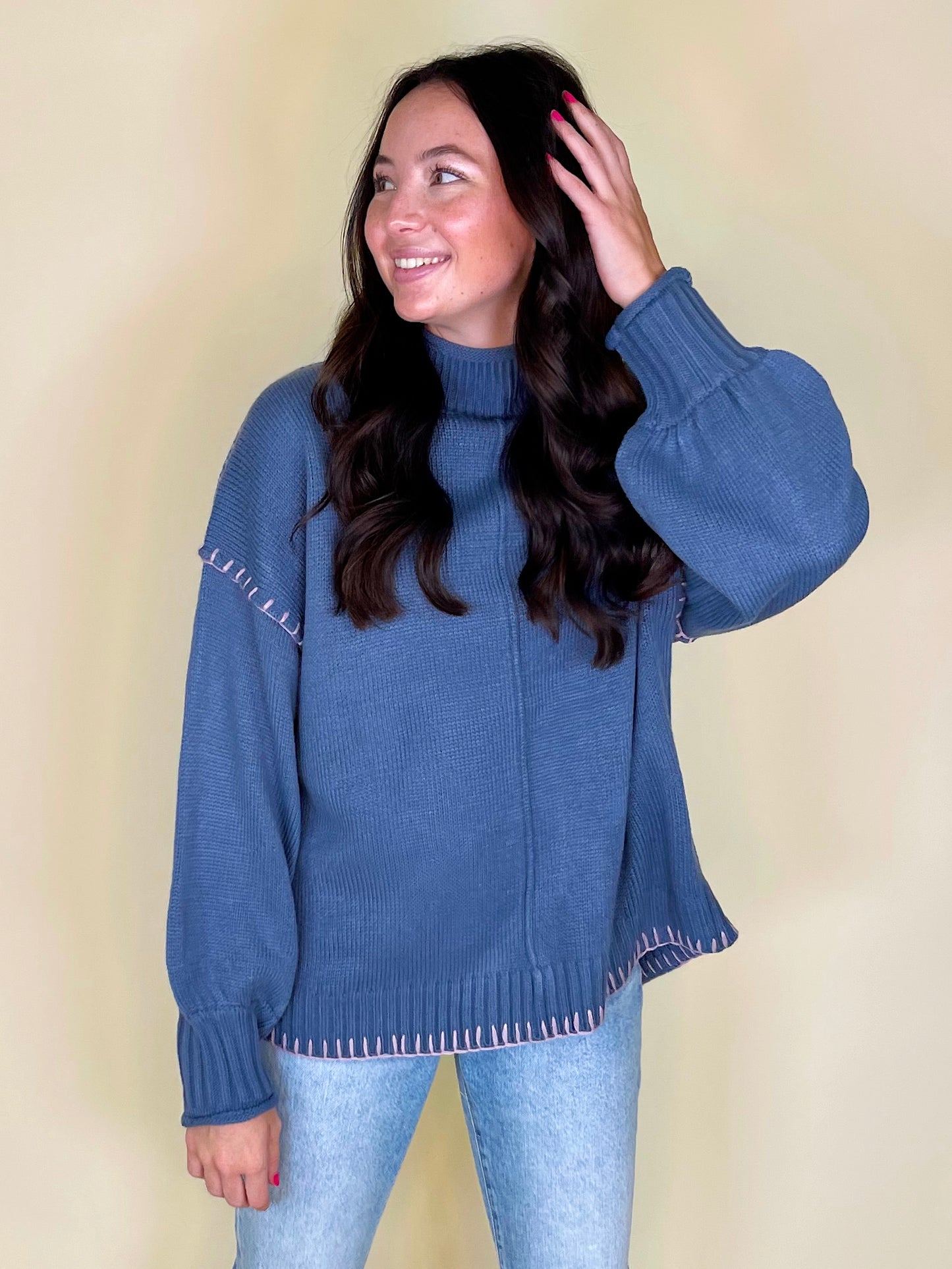 The Kendall Sweater-Sweaters-Anniewear-The Village Shoppe, Women’s Fashion Boutique, Shop Online and In Store - Located in Muscle Shoals, AL.