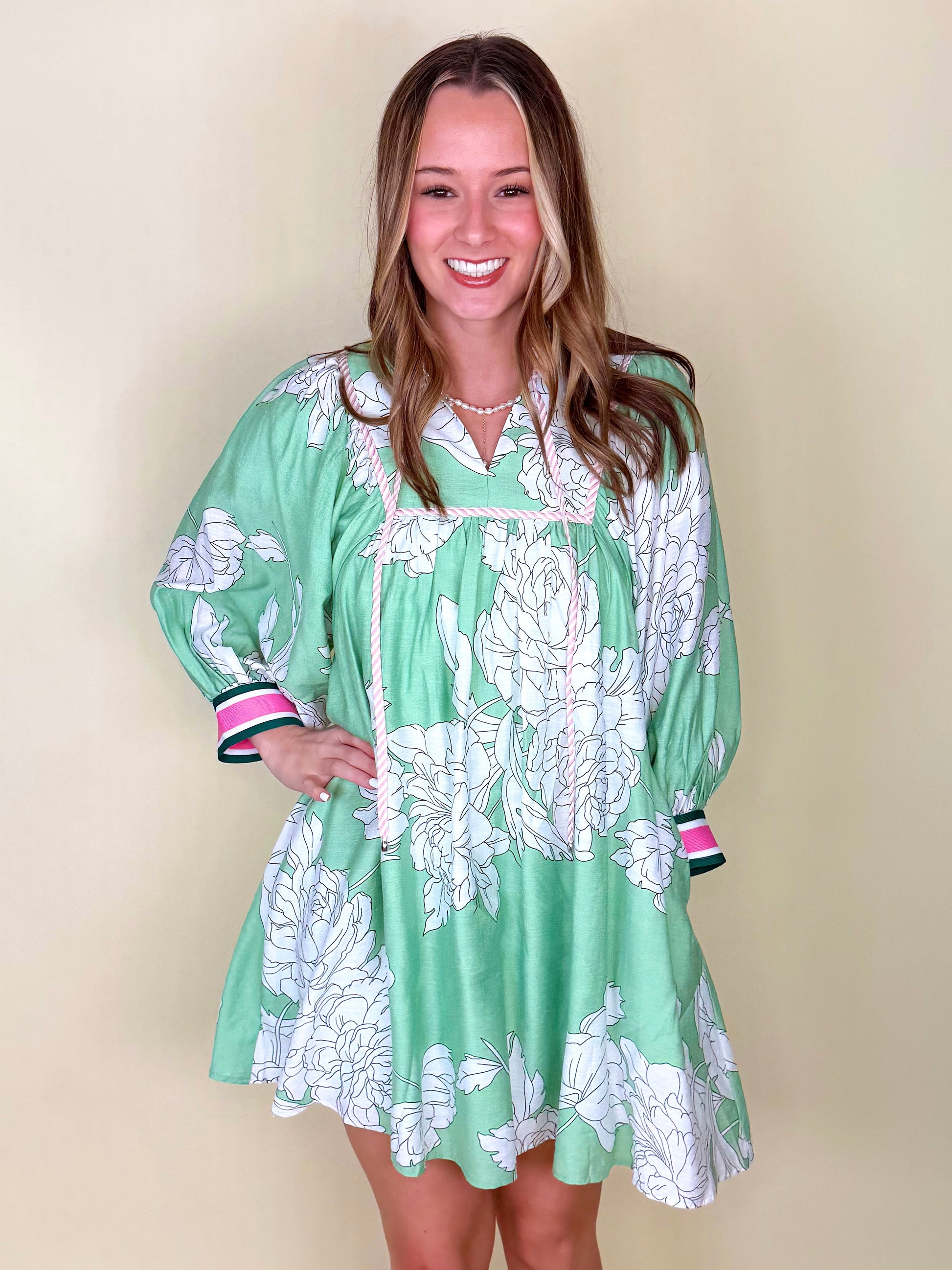 The Evangeline Dress-Mini Dress-Entro-The Village Shoppe, Women’s Fashion Boutique, Shop Online and In Store - Located in Muscle Shoals, AL.