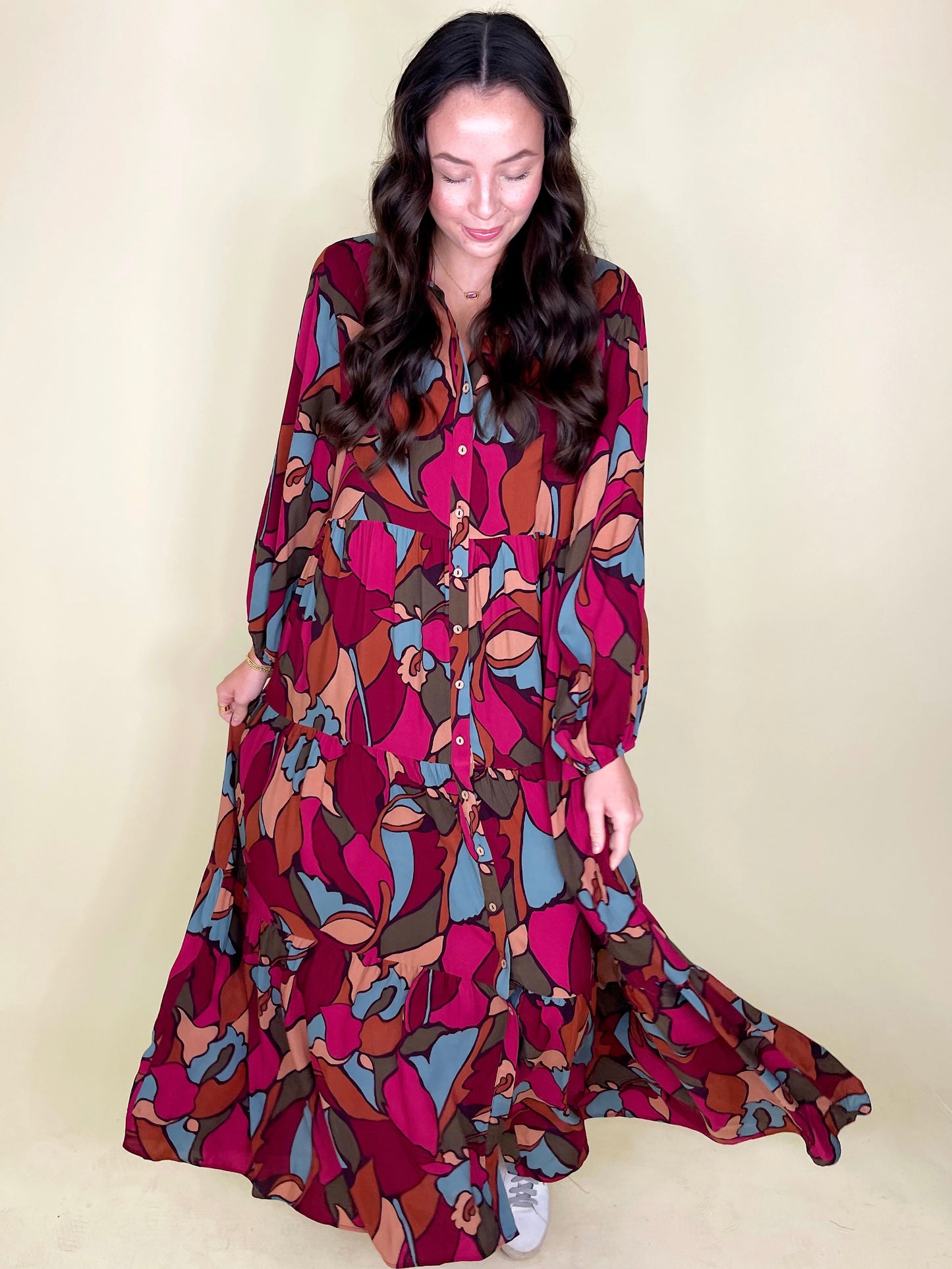 The Penelope Maxi Dress-Maxi Dress-Easel-The Village Shoppe, Women’s Fashion Boutique, Shop Online and In Store - Located in Muscle Shoals, AL.