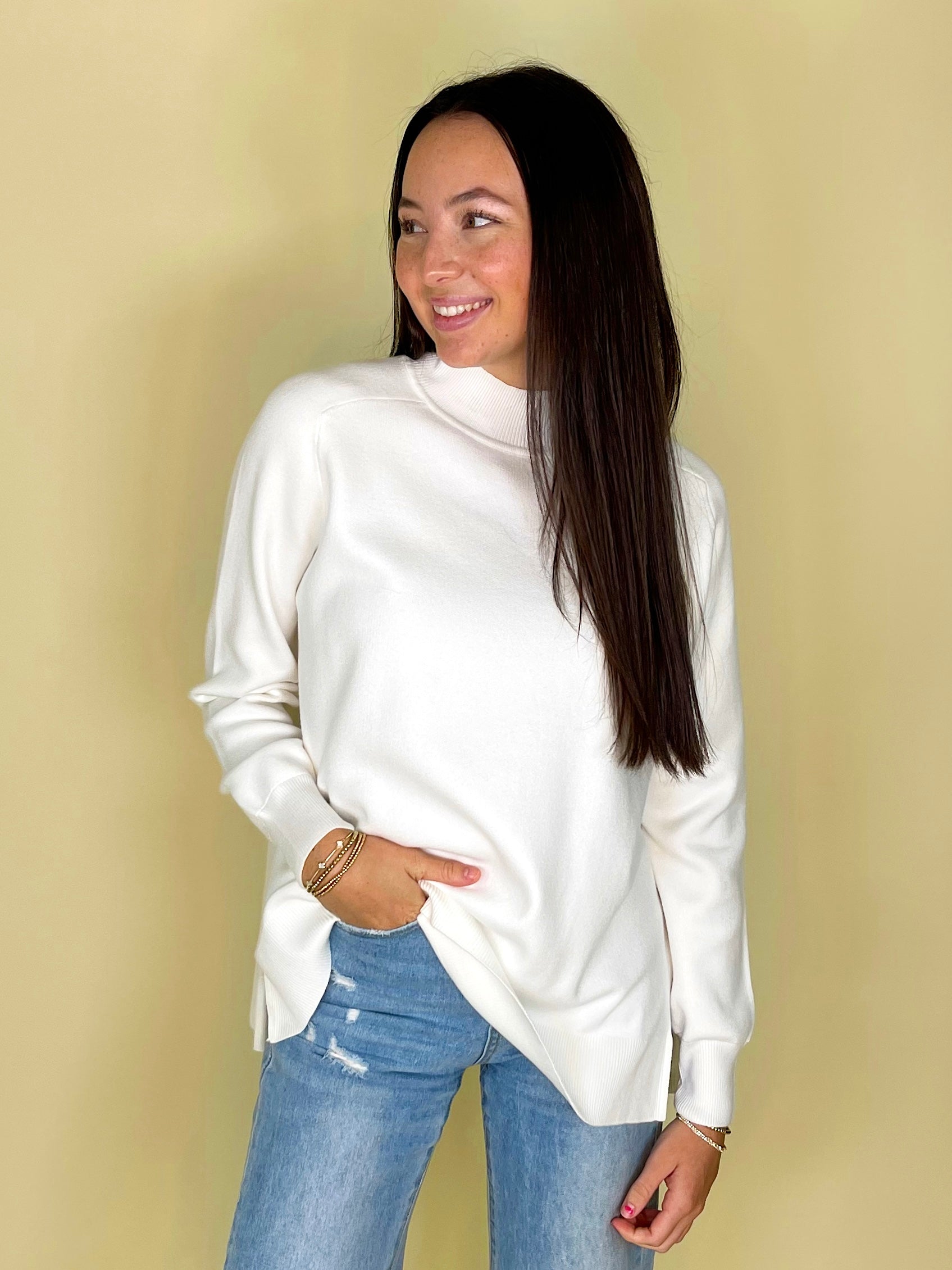 The Genevieve Sweater-Sweaters-Fate-The Village Shoppe, Women’s Fashion Boutique, Shop Online and In Store - Located in Muscle Shoals, AL.